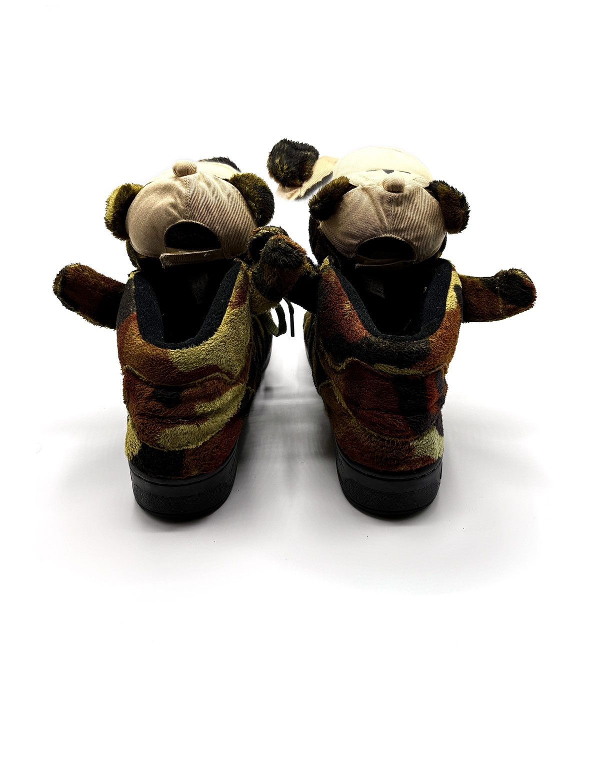 Adidas × Jeremy Scott Jeremy Scott Adidas Camo Bear Sneakers Size US 10 / EU 43 - 5 Thumbnail