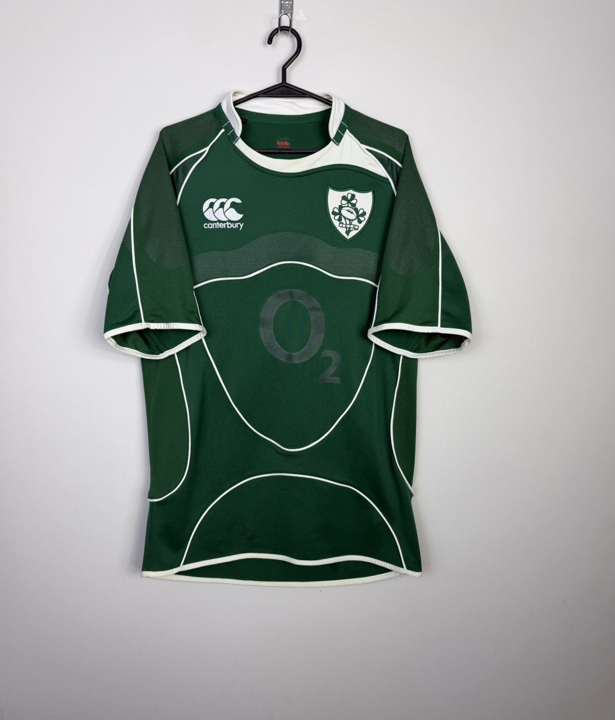 Canterbury of New Zealand Jersey Canterbury Ireland 2007 Irish Rugny Union Vintage Size US M / EU 48-50 / 2 - 1 Thumbnail
