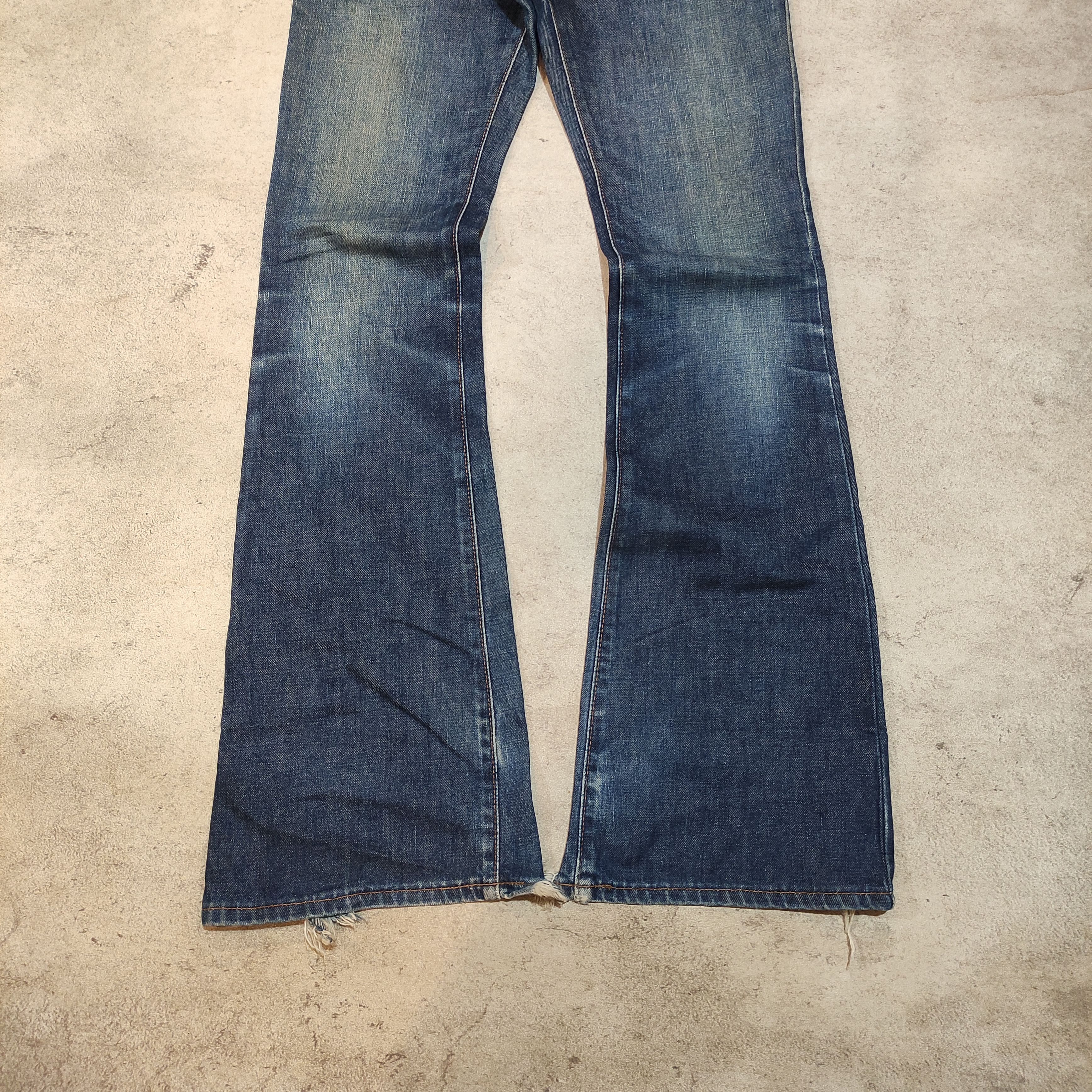 If Six Was Nine Wrangler Western Wear Flare Jeans 2000s If6w9 Size US 28 / EU 44 - 12 Thumbnail