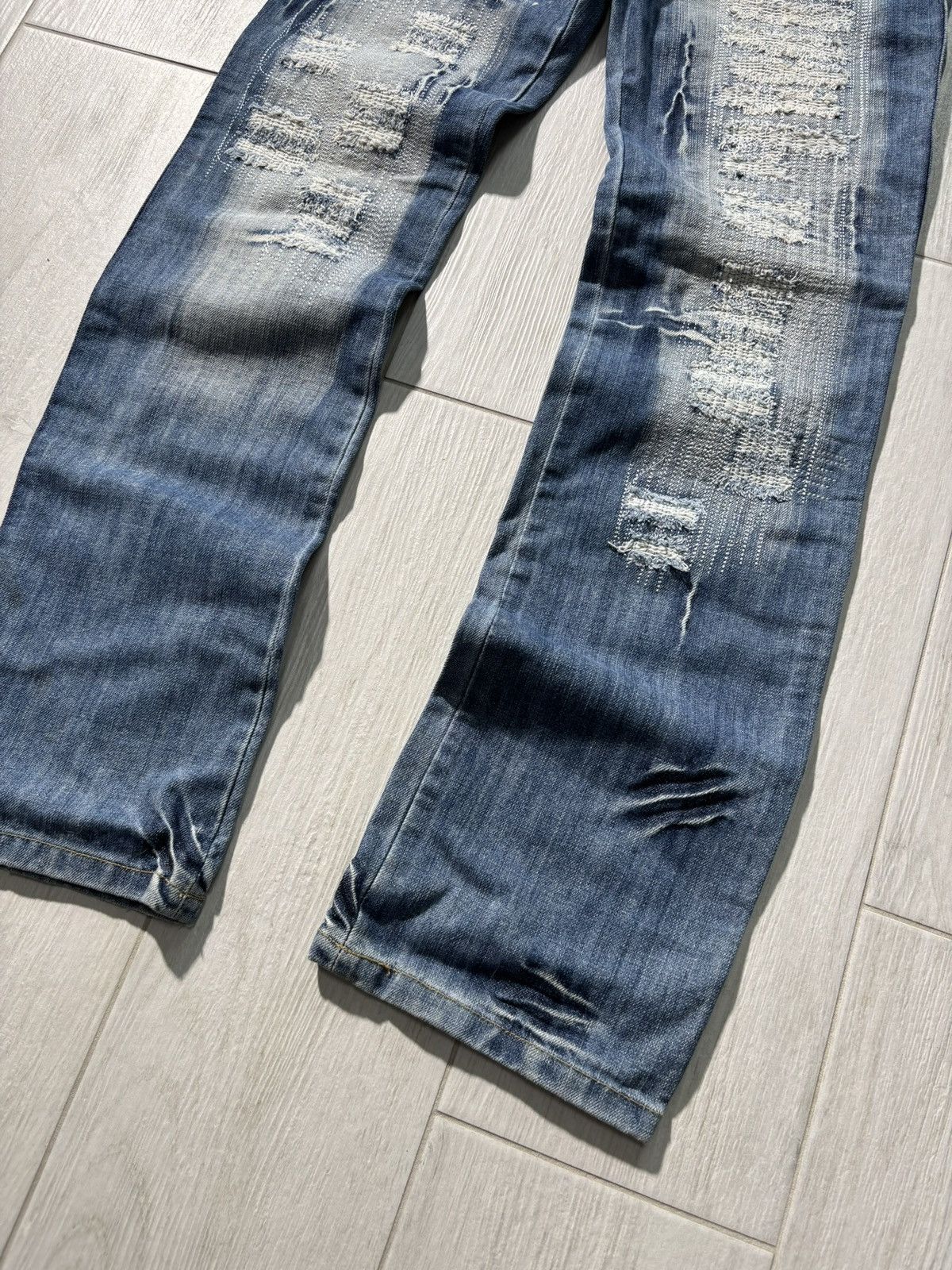 Japanese Brand Vintage Y2K Japanese Jeans Distressed Retro USA Style Size US 30 / EU 46 - 2 Thumbnail