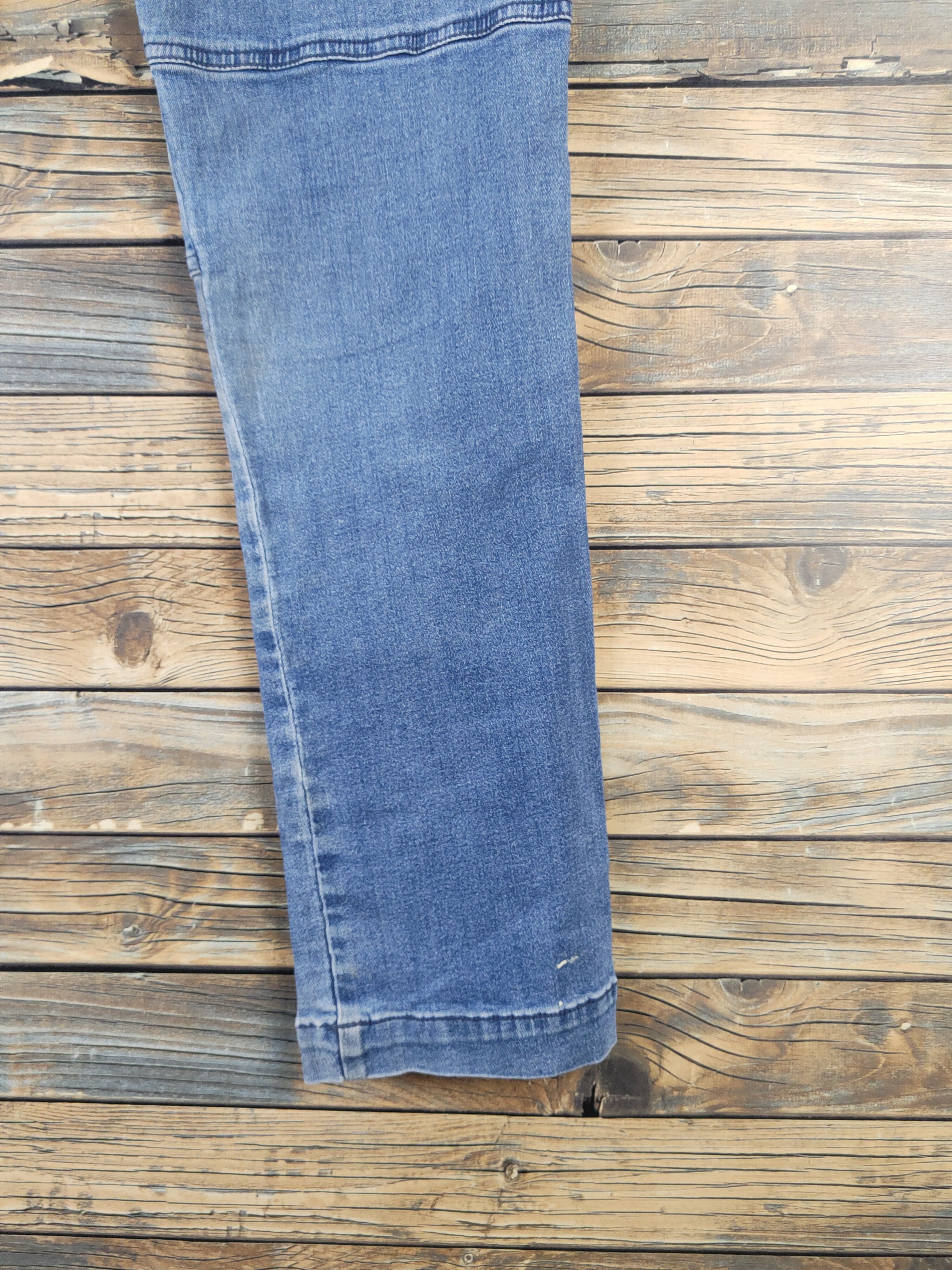 Vintage DL Tora Blue Distressed Ripped Jeans #2121 Size US 35 - 14 Thumbnail