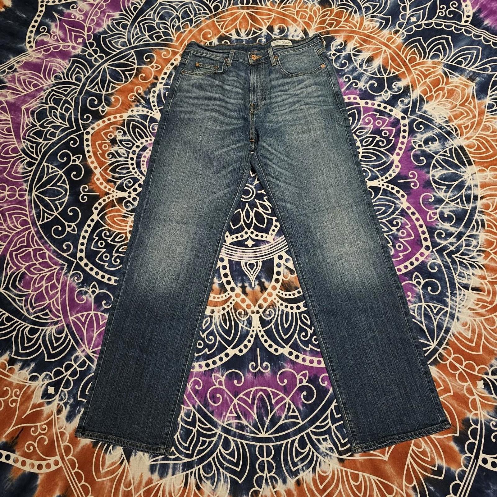 Cremieux Cremieux Men's Blue Jeans 33 x 34 Size US 33 - 1 Thumbnail
