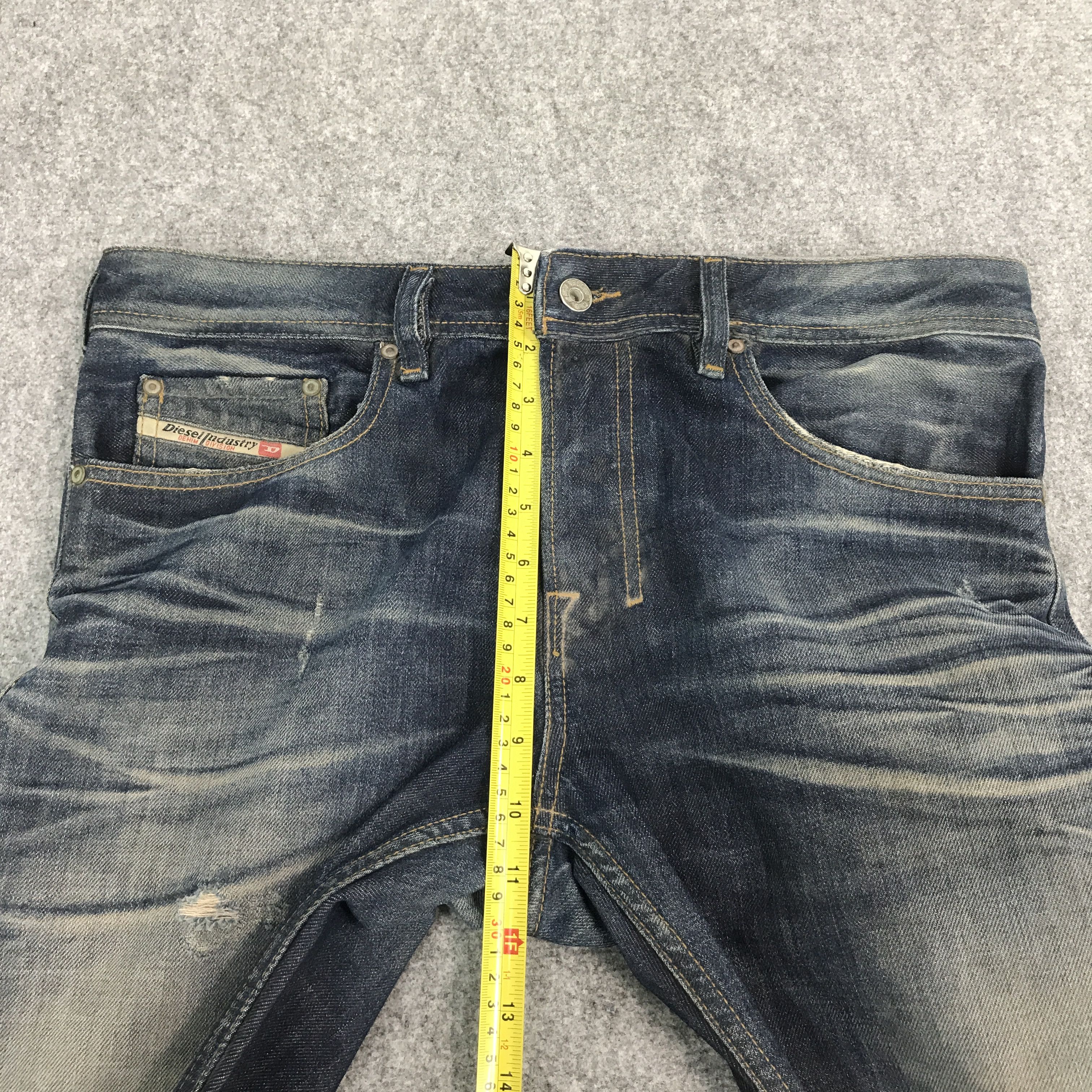 Diesel Diesel denim distressed jeans pants Size US 29 - 11 Thumbnail
