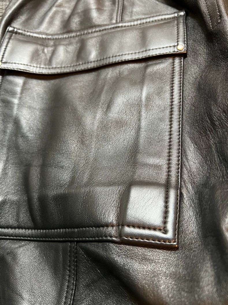 Rick Owens Rick Owens size US 50 22 SS mainline sheepskin chaps pants Size US 34 / EU 50 - 5 Thumbnail