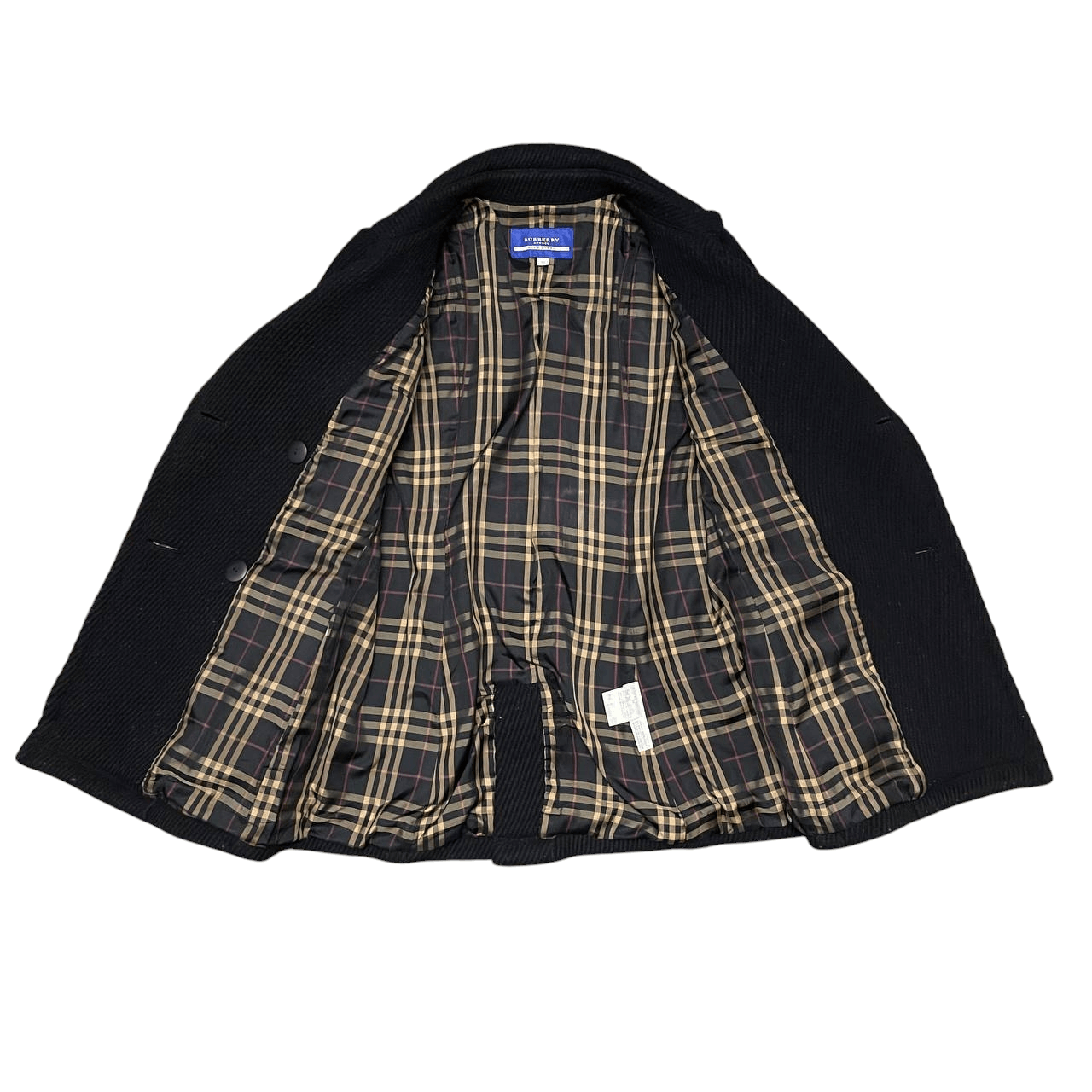 Burberry Vintage Burberry Blue Label Nova Check Wool Coat Size S / US 4 / IT 40 - 6 Thumbnail