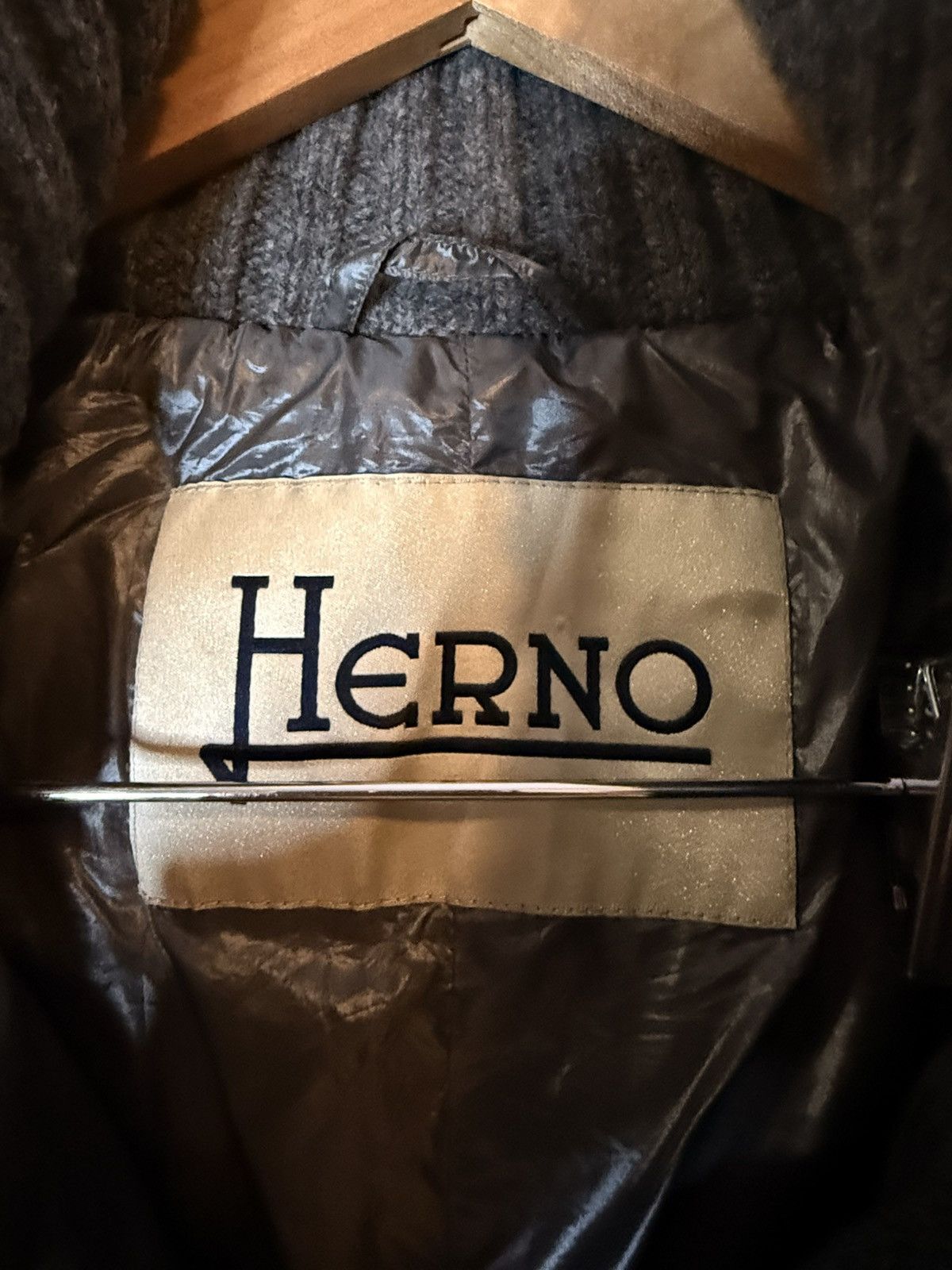 Herno Herno Oversized Down Knit Lightweight Women’s Winter Coat Size M / US 6-8 / IT 42-44 - 4 Thumbnail