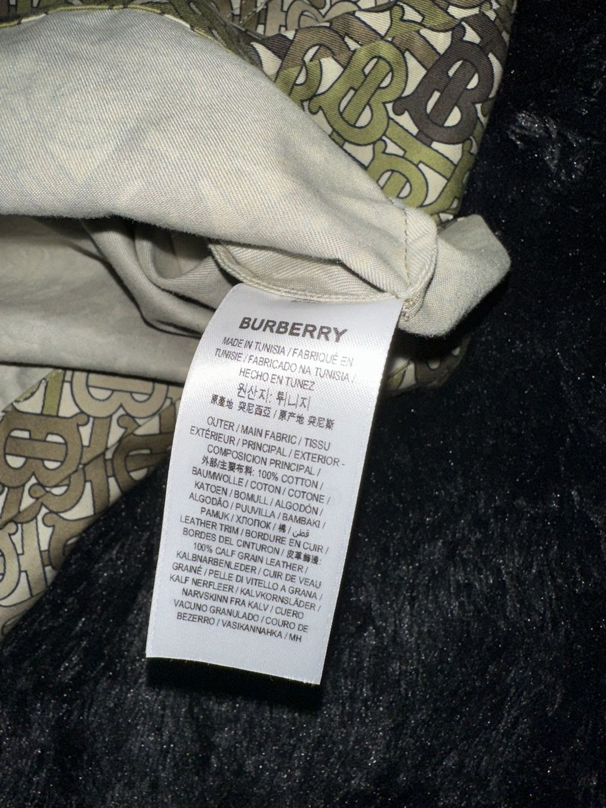 Burberry BURBERRY Tb Monogram Size US L / EU 52-54 / 3 - 4 Thumbnail