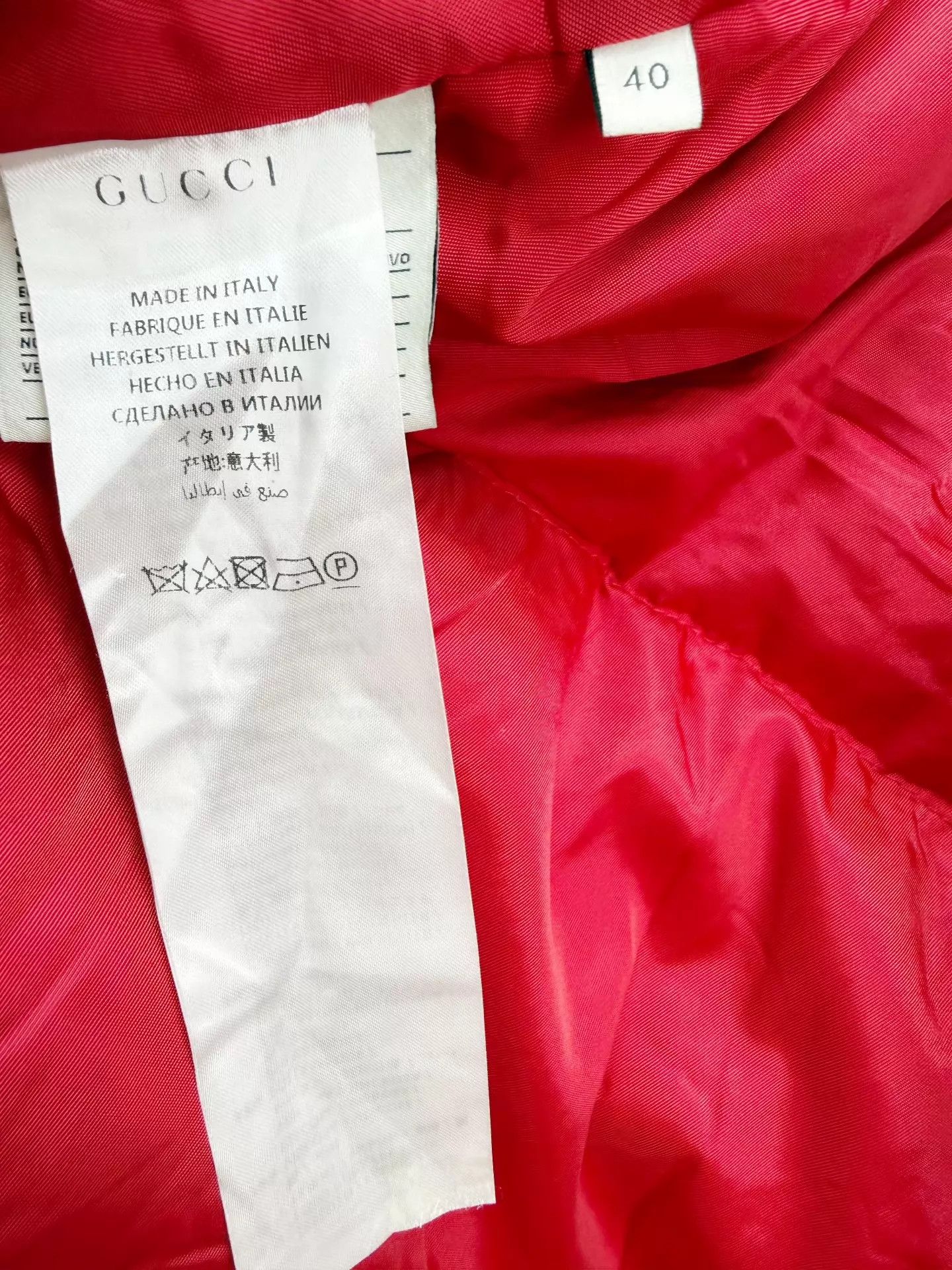 Gucci Gucci Lace Down Jacket Women's 40 Worn 2x Like New Size S / US 4 / IT 40 - 6 Thumbnail
