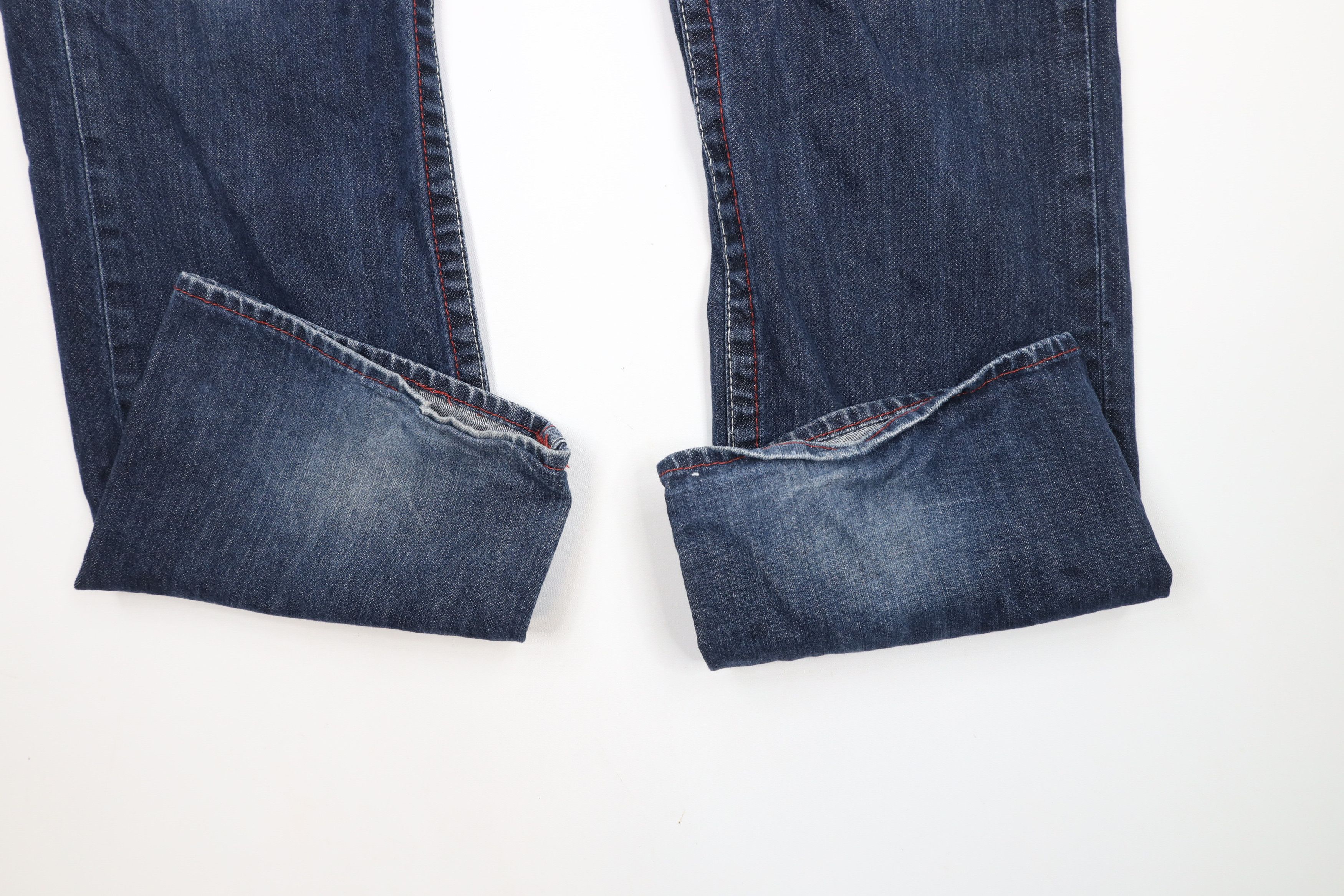 True Religion × Vintage Vintage True Religion Stitch Straight Leg Denim Jeans US Size US 36 / EU 52 - 5 Thumbnail