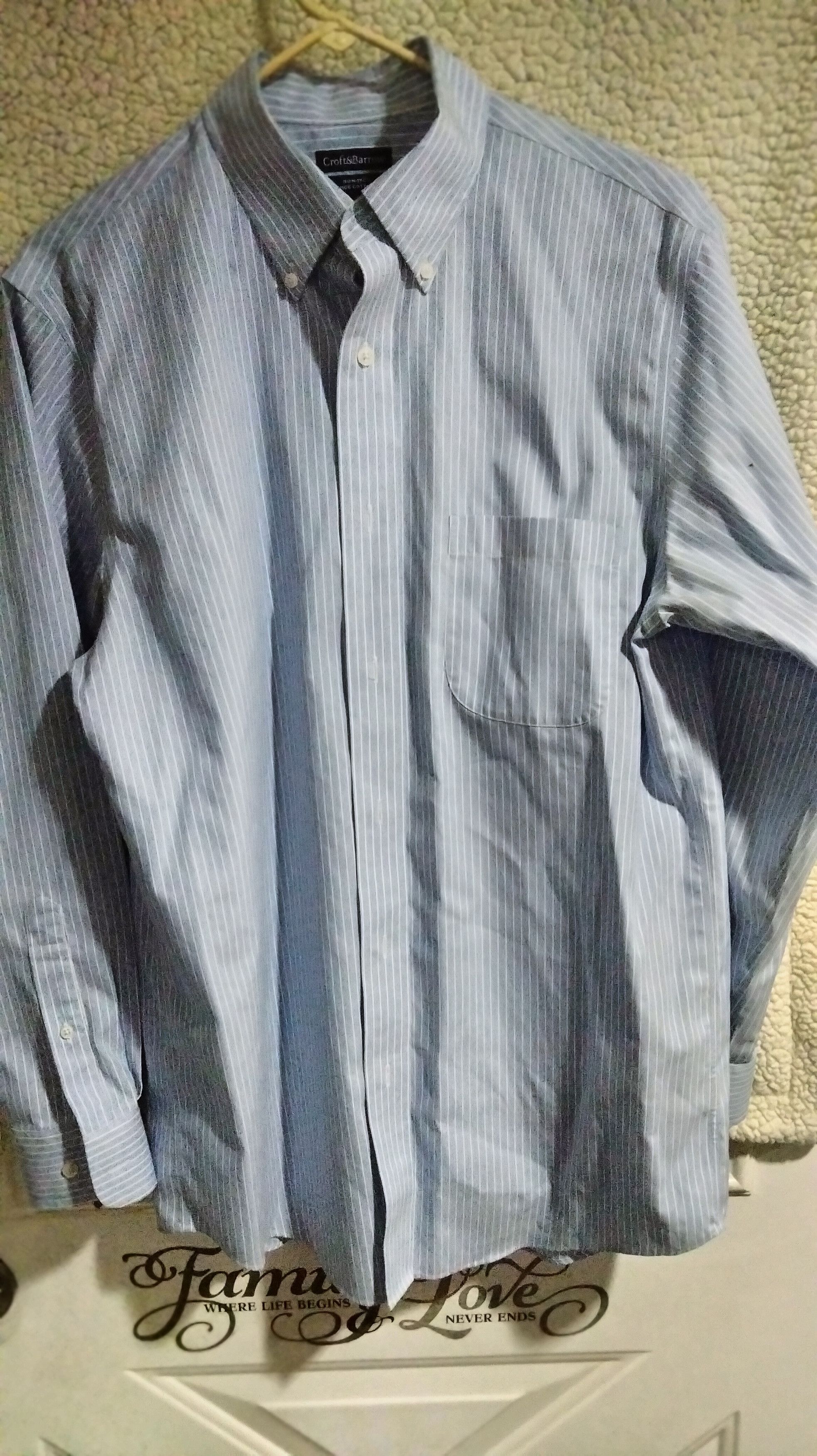 Croft & Barrow CROFTS&BARROW CLASSIC FIT 16 1/2 32-33 IVY LEAGUE Size US M / EU 48-50 / 2 - 2 Thumbnail