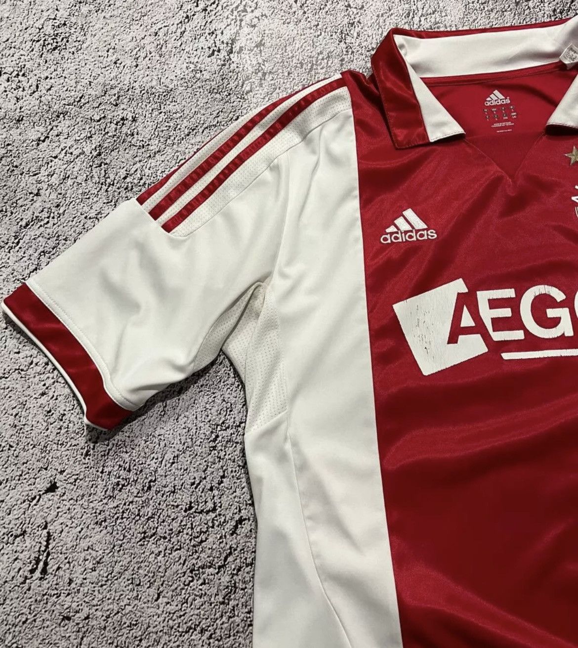 Adidas × Vintage Adidas FC Ajax Amsterdam 2011-2012 Shirt Jersey Size US L / EU 52-54 / 3 - 3 Thumbnail