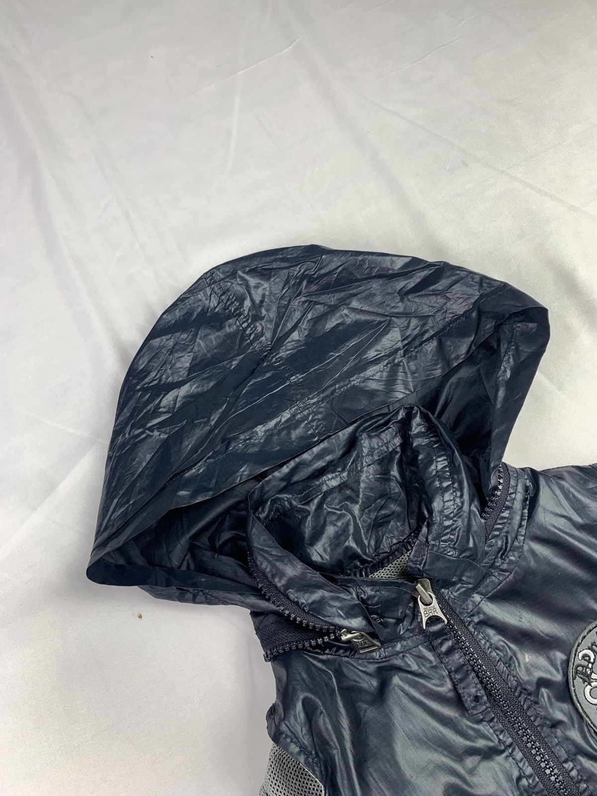 Japanese Brand y2k Denim Bar Black Petite Dragon Embroidered Graphic Vest Size XXS / US 00 / IT 34 - 8 Thumbnail