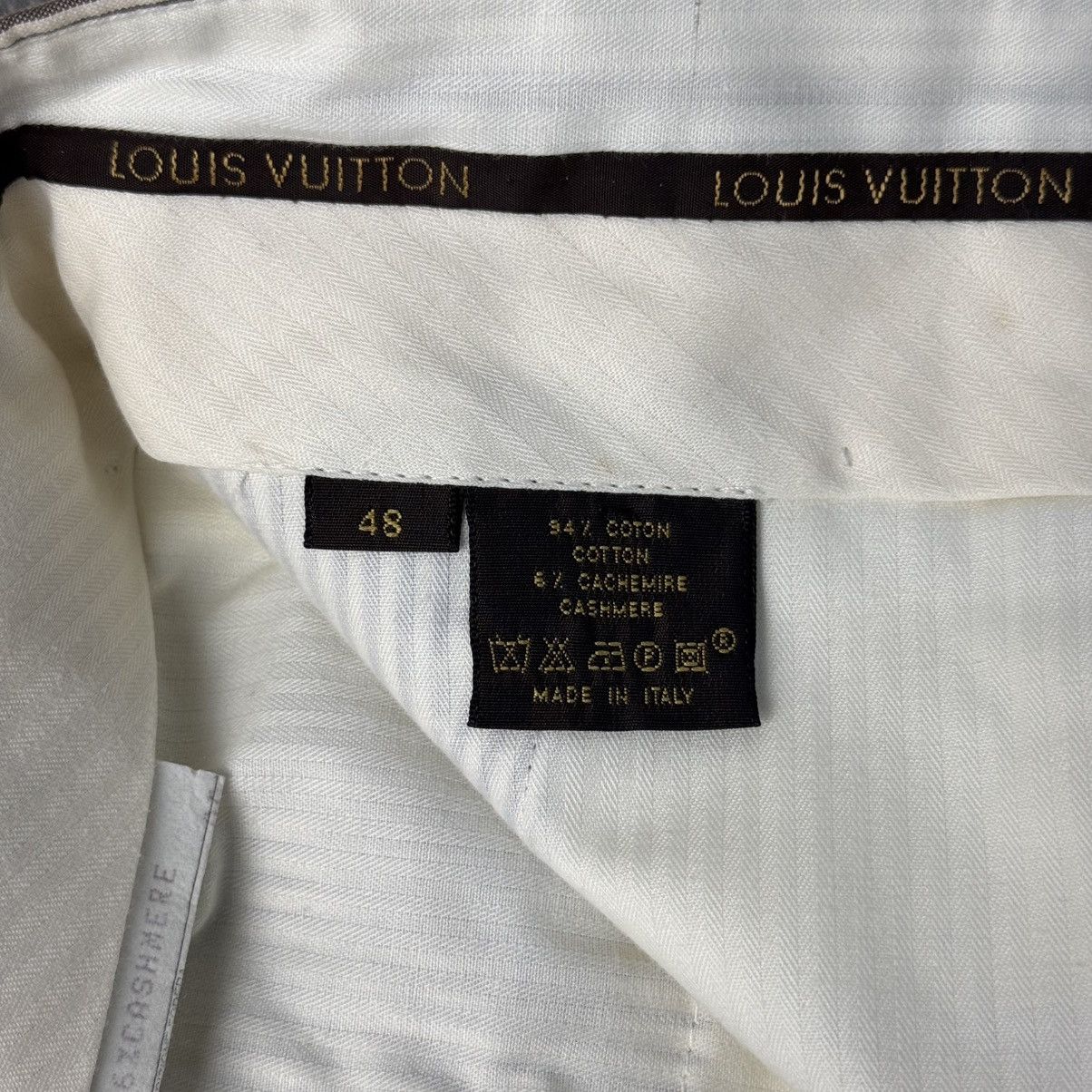 Louis Vuitton Louis Vuitton - Pinstripe Trouser Size 32" / US 10 / IT 46 - 8 Thumbnail