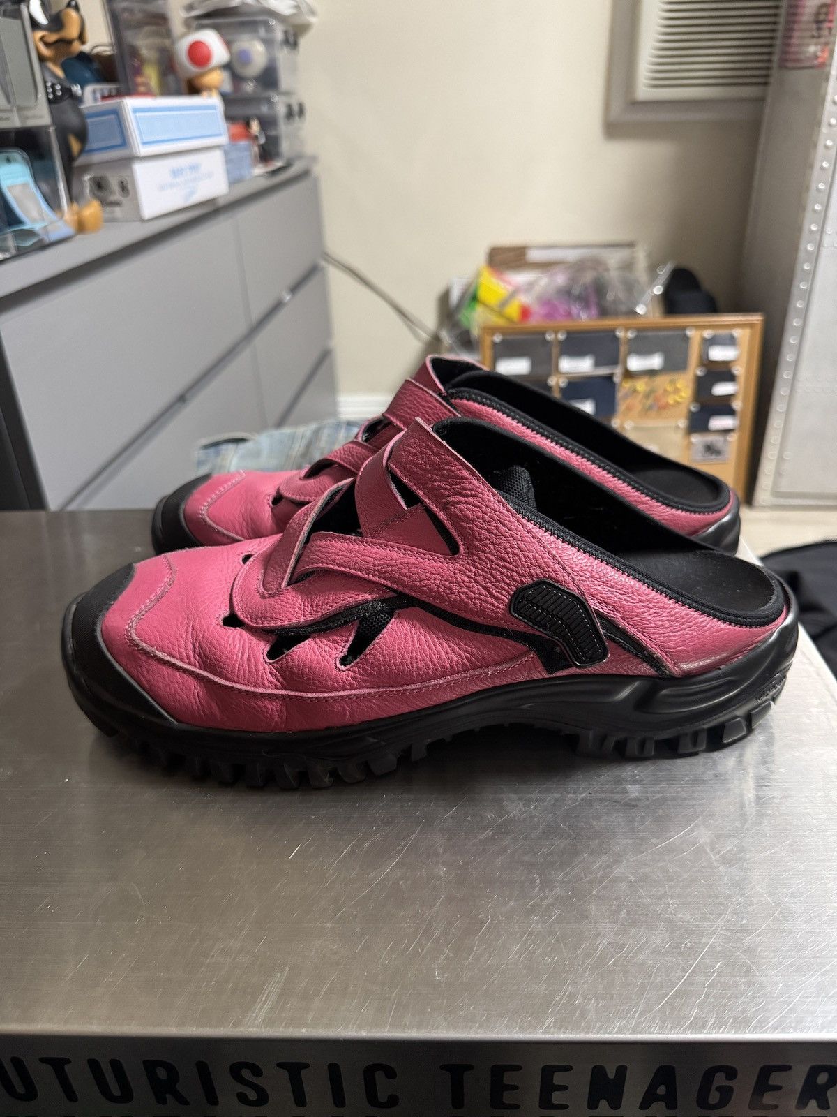 Kiko Kostadinov 2022 Kiko Kostadinov Wessex Sabo Mules Shock Pink Size 12 Size US 12 / EU 45 - 5 Thumbnail