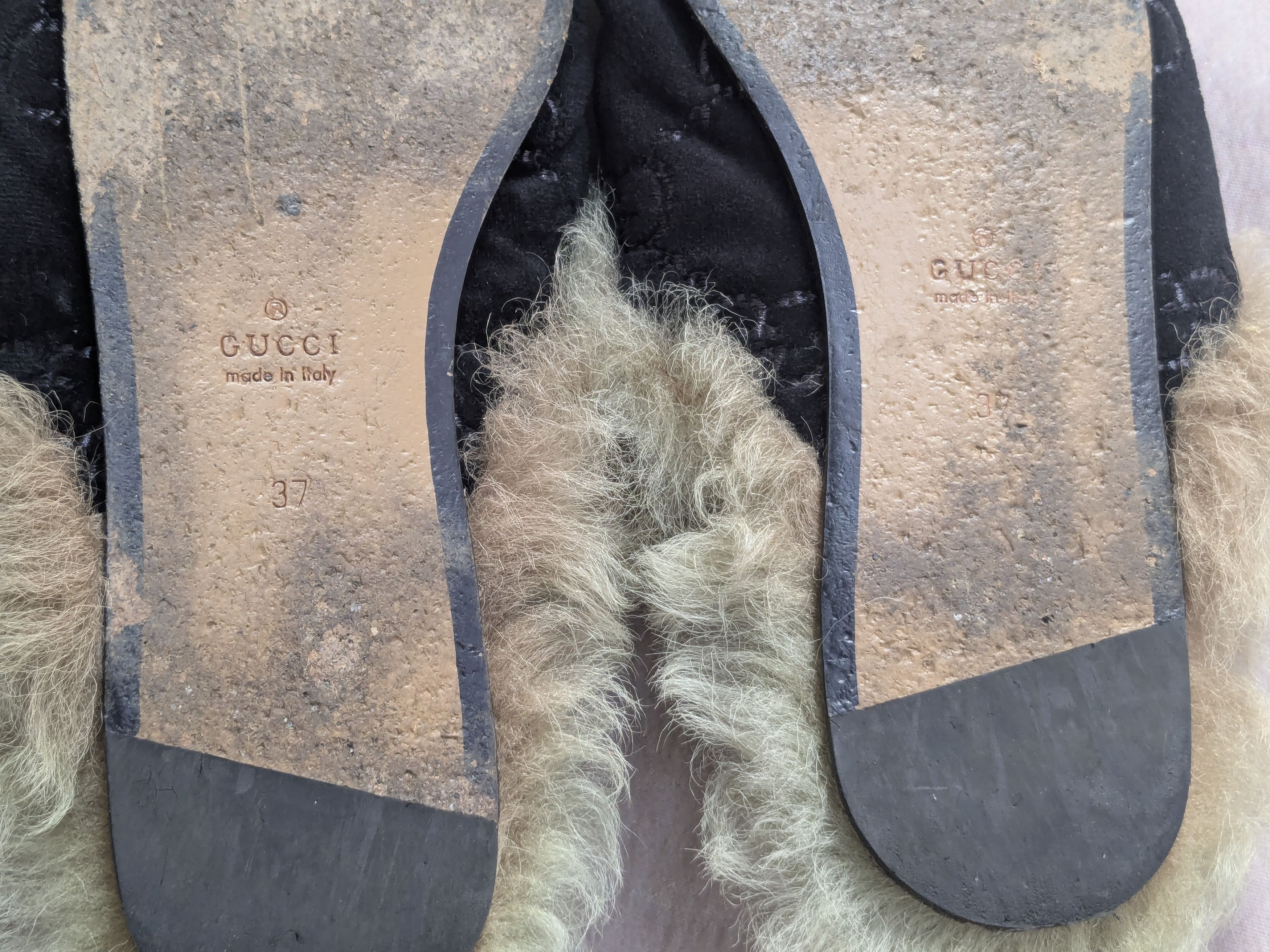 Gucci Gucci Princetown Horsebit Loafers Black Velvet 37 7 Logo Size US 7 / IT 37 - 9 Thumbnail