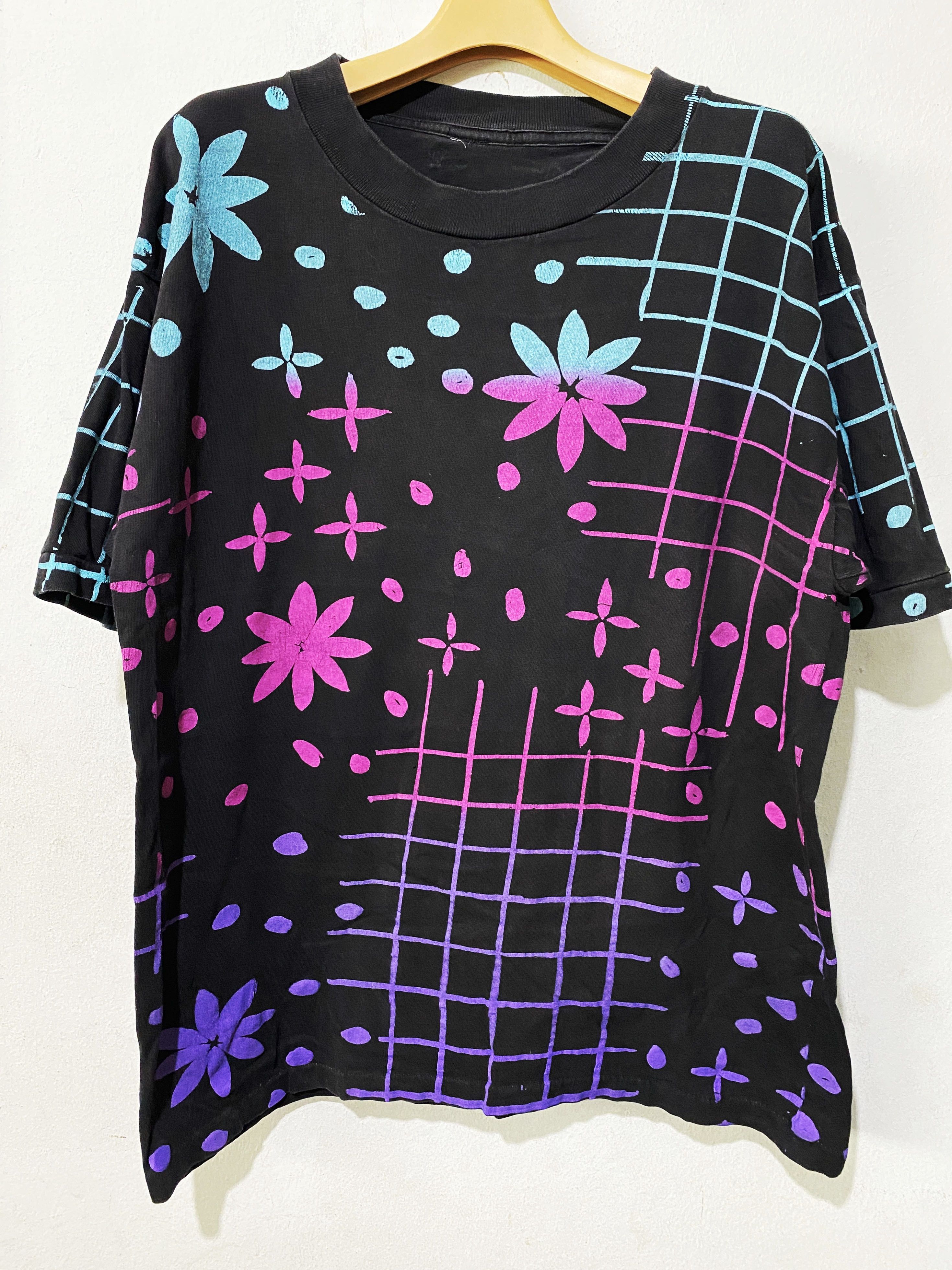 Vintage Vintage 90s Flower Shir Size US L / EU 52-54 / 3 - 1 Thumbnail