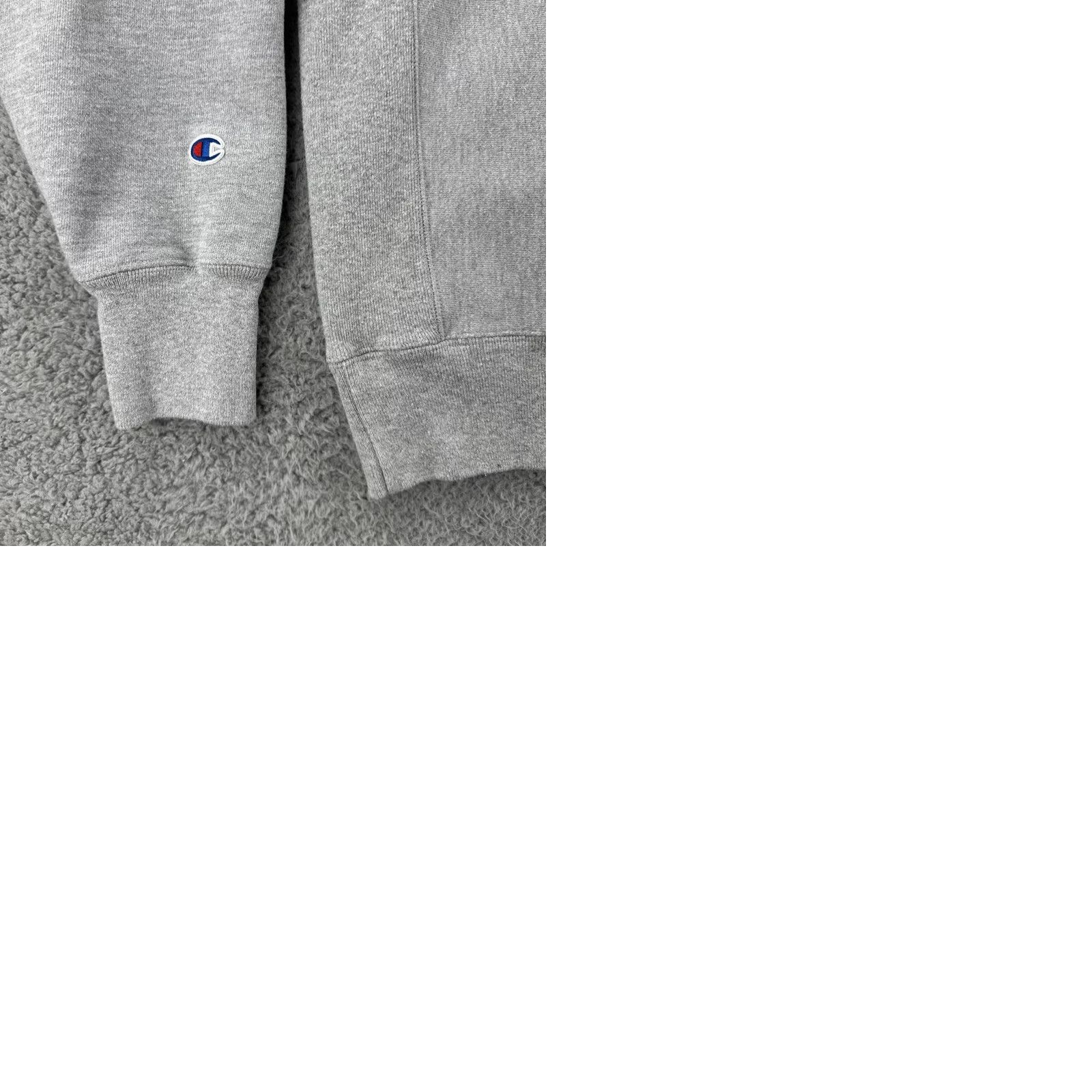 Champion VINTAGE Champion Reverse Weave Hood Mens XL Gray Hoodie Embroidered MOMA 90s Y2K Size US XL / EU 56 / 4 - 10 Thumbnail