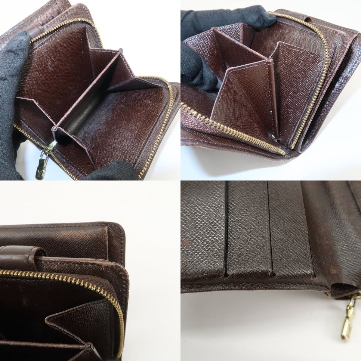 Louis Vuitton Louis Vuitton Damier Ebene Compact Zippy Wallet Size ONE SIZE - 7 Thumbnail