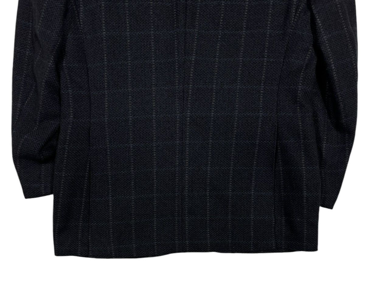 Burberry Burberry London Checked Blazer Cashmere Jacket Japan Size 48R - 14 Thumbnail