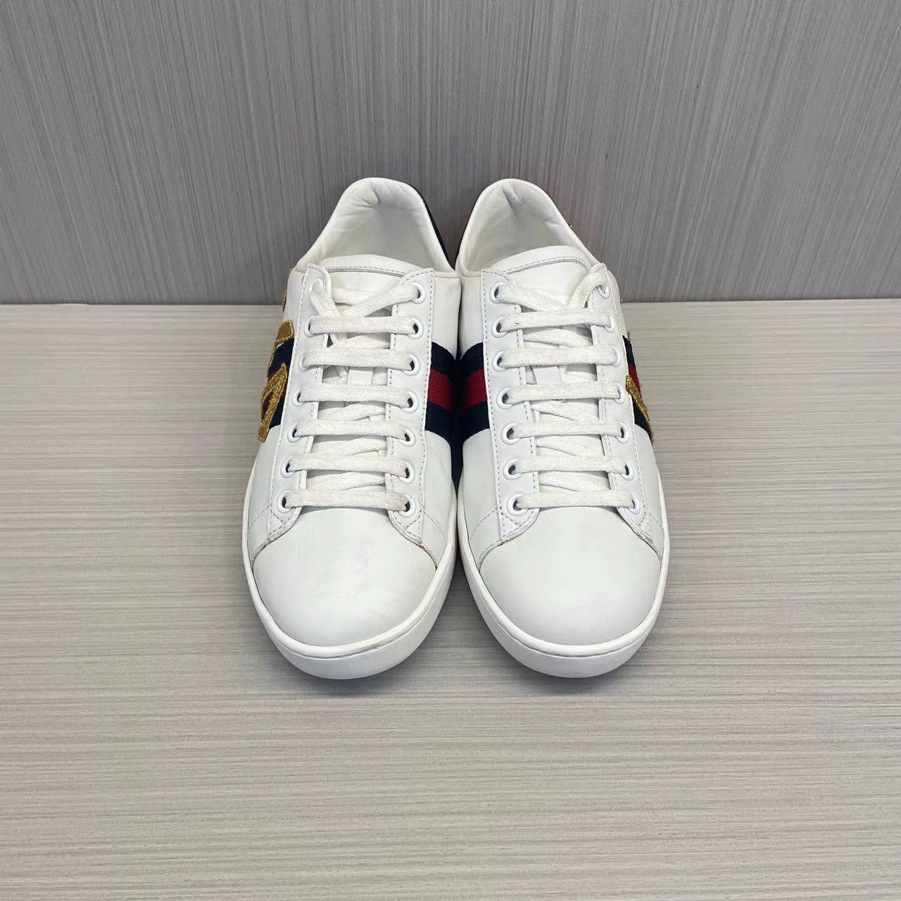Gucci GUCCI ACE LOVED Sneakers K28 Size US 6 / IT 36 - 1 Thumbnail