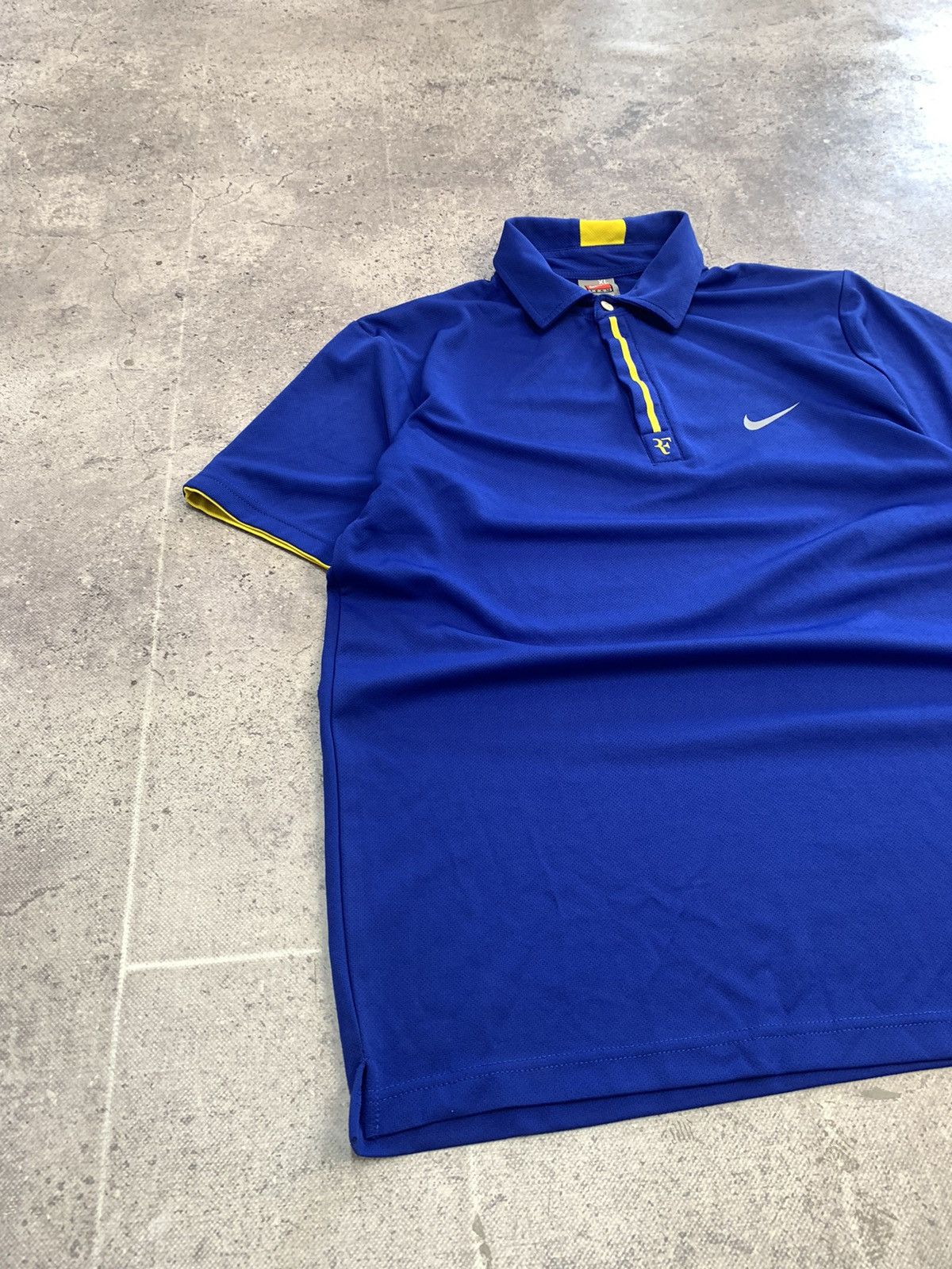 Nike × Vintage Nike RF Roger Federer tennis tee t shirt polos Size US XL / EU 56 / 4 - 7 Thumbnail