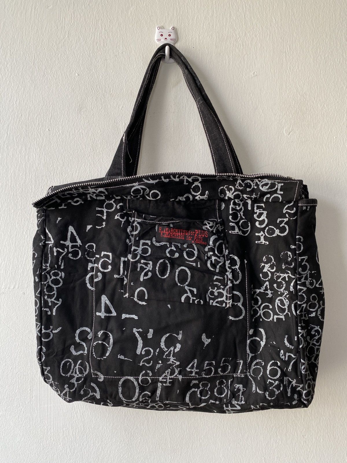 H Anarchyism For Plus H Naoto Cyberpunk/Goth Tote Bag