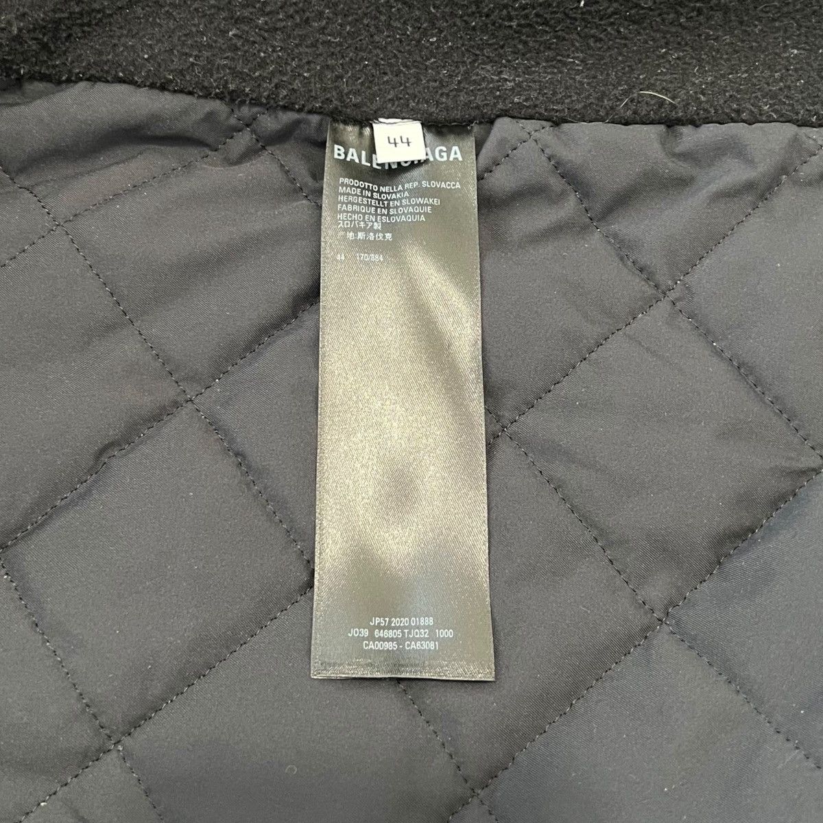 Balenciaga BALENCIAGA 2022AW Sherpa Half-Zip Heavy Fleece Jacket Size US S / EU 44-46 / 1 - 8 Thumbnail