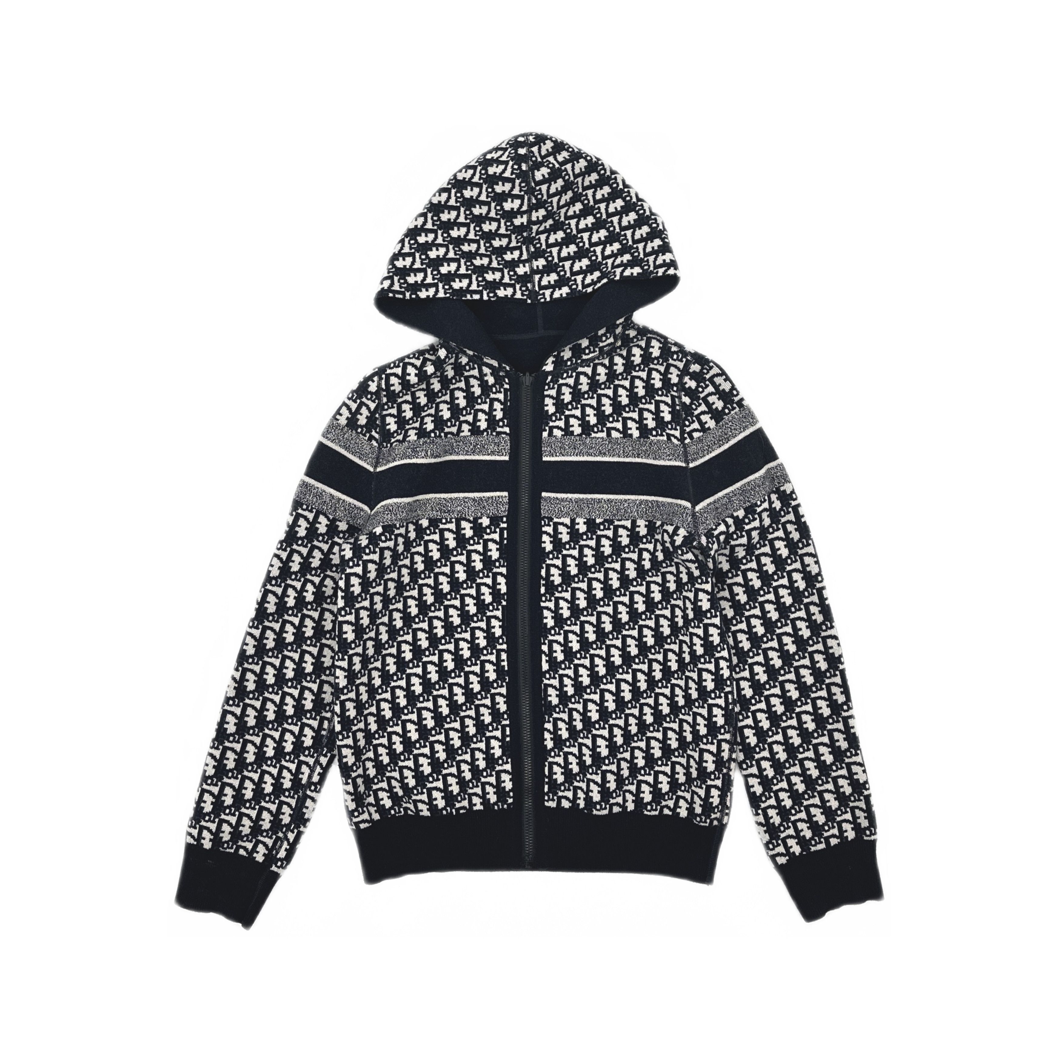 Dior Dior Oblique Reversible Zip Hoodie Size 42 Size M / US 6-8 / IT 42-44 - 1 Thumbnail
