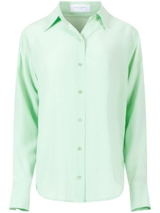Equipment EQUIPMENT Women Shirts Q23E900 GREENASH Green Size M / US 6-8 / IT 42-44 - 1 Thumbnail