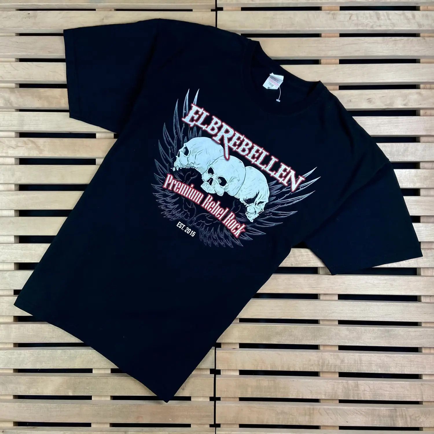 Band Tees Vintage T Shirt Elbrebellen Premium Rebel Rock Size XXL Size US XXL / EU 58 / 5 - 1 Thumbnail