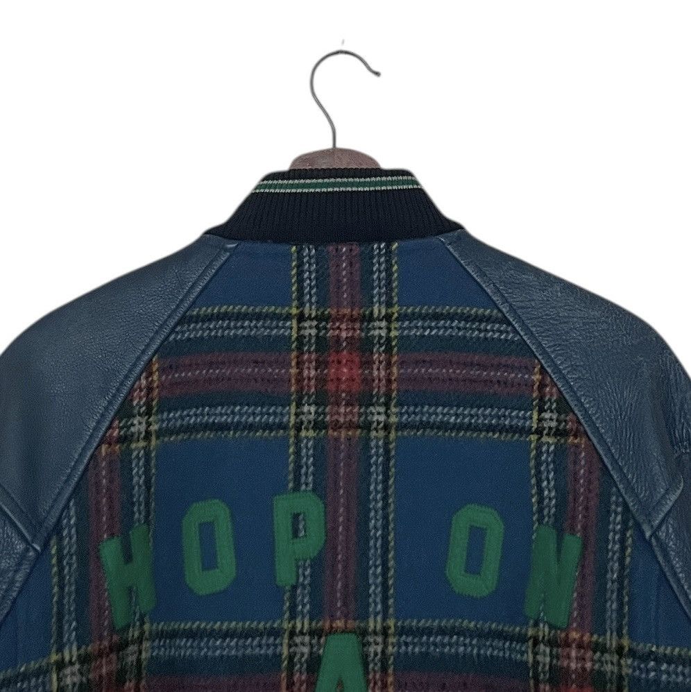 SCOOP Vintage Brand Scoop Leather Varsity Jacket 1980s Size US M / EU 48-50 / 2 - 7 Thumbnail