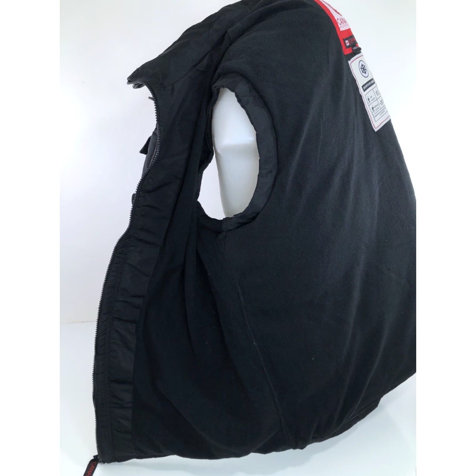 Vintage Canada Weather Gear Vest - Embroidered Insulated Heavy Duty XXL - Black - Men - 2XL - Vest Size US XXL / EU 58 / 5 - 7 Thumbnail