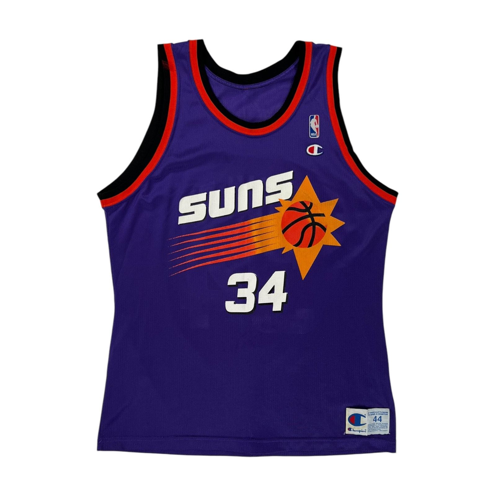 メーカー直売 - 人気ランキング Suns Phoenix Champion 90s Vintage Charles (L) jersey Barkley Tシャツ