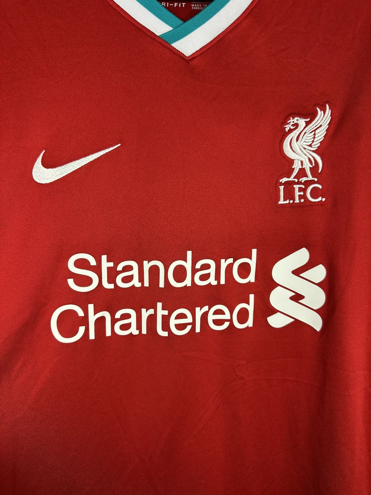 Nike LIVERPOOL 2020 2021 HOME FOOTBALL SHIRT SOCCER JERSEY NIKE Size US L / EU 52-54 / 3 - 4 Thumbnail