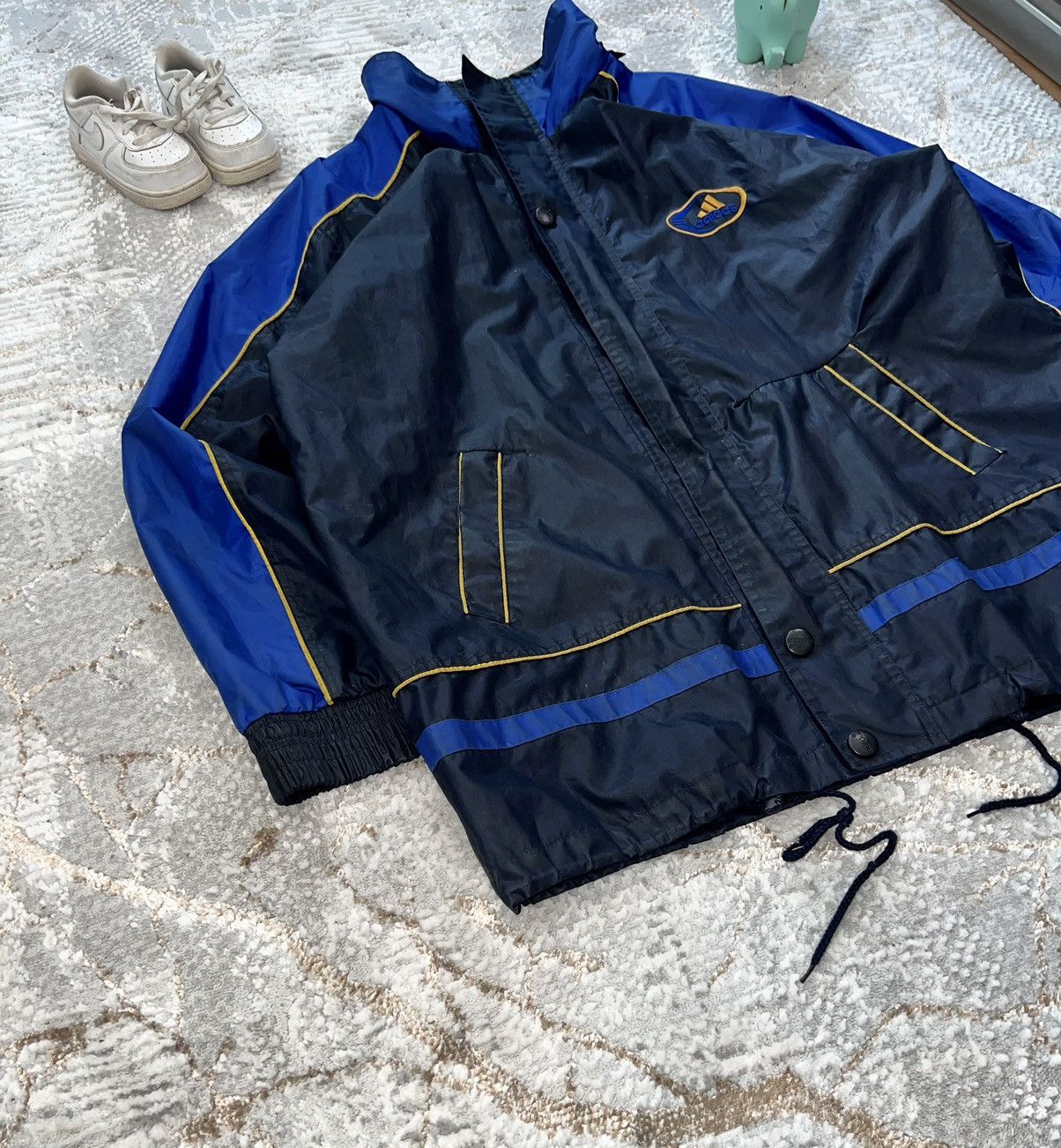 Adidas × Vintage ADIDAS 90S VINTAGE NYLON TRACK JACKET OVERSIZE WINDBREAKER Size US M / EU 48-50 / 2 - 6 Thumbnail