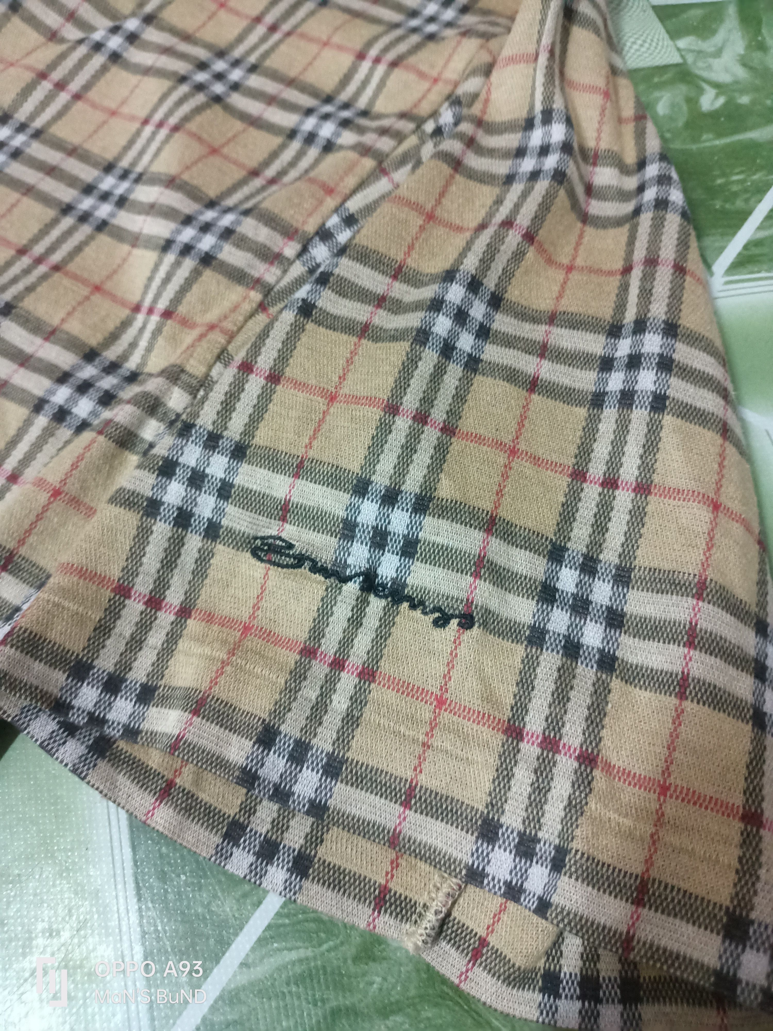 Burberry VINTAGE 90s Burberry Nova Check Polo Shirt Size US S / EU 44-46 / 1 - 6 Thumbnail
