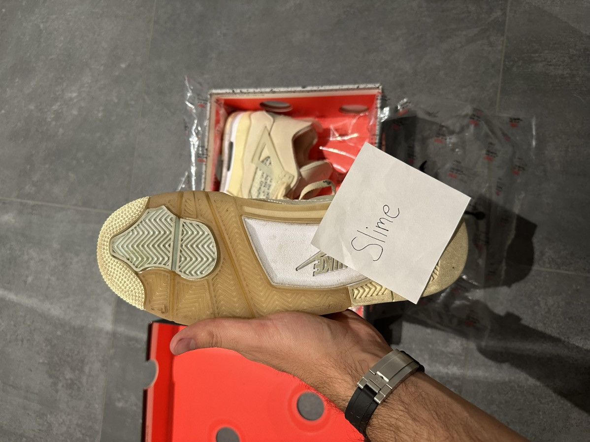 Jordan Brand × Off-White Jordan 4 X Off White Size US 9 / EU 42 - 4 Thumbnail