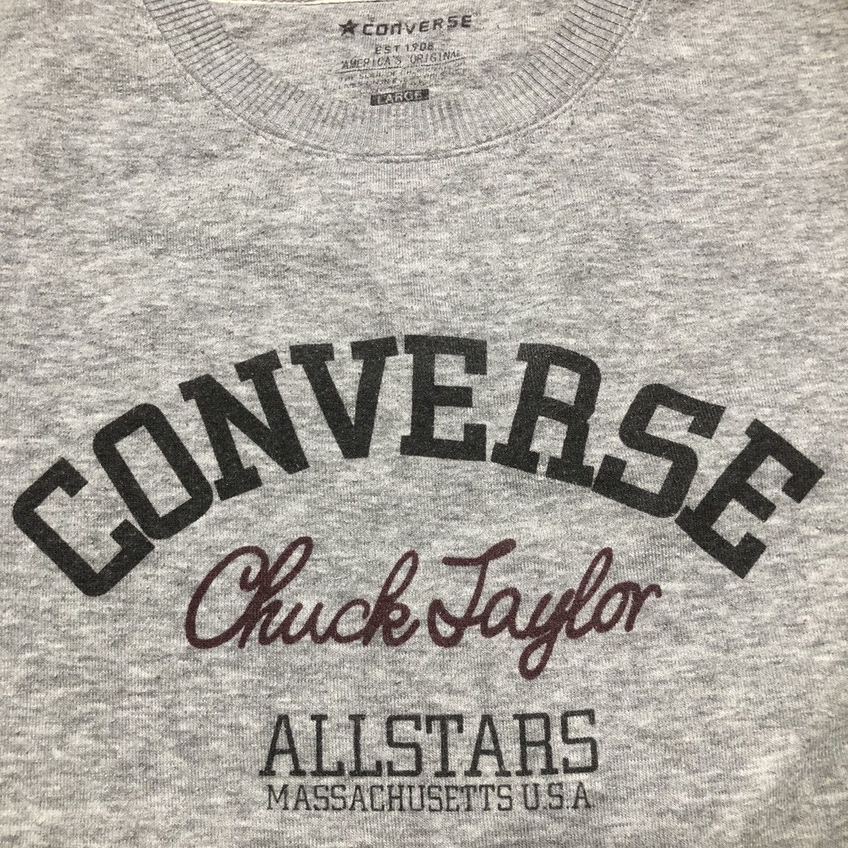 Converse Converse Chuck Taylor All Stars Massachusetts Usa Sweatshirt Size US L / EU 52-54 / 3 - 10 Thumbnail
