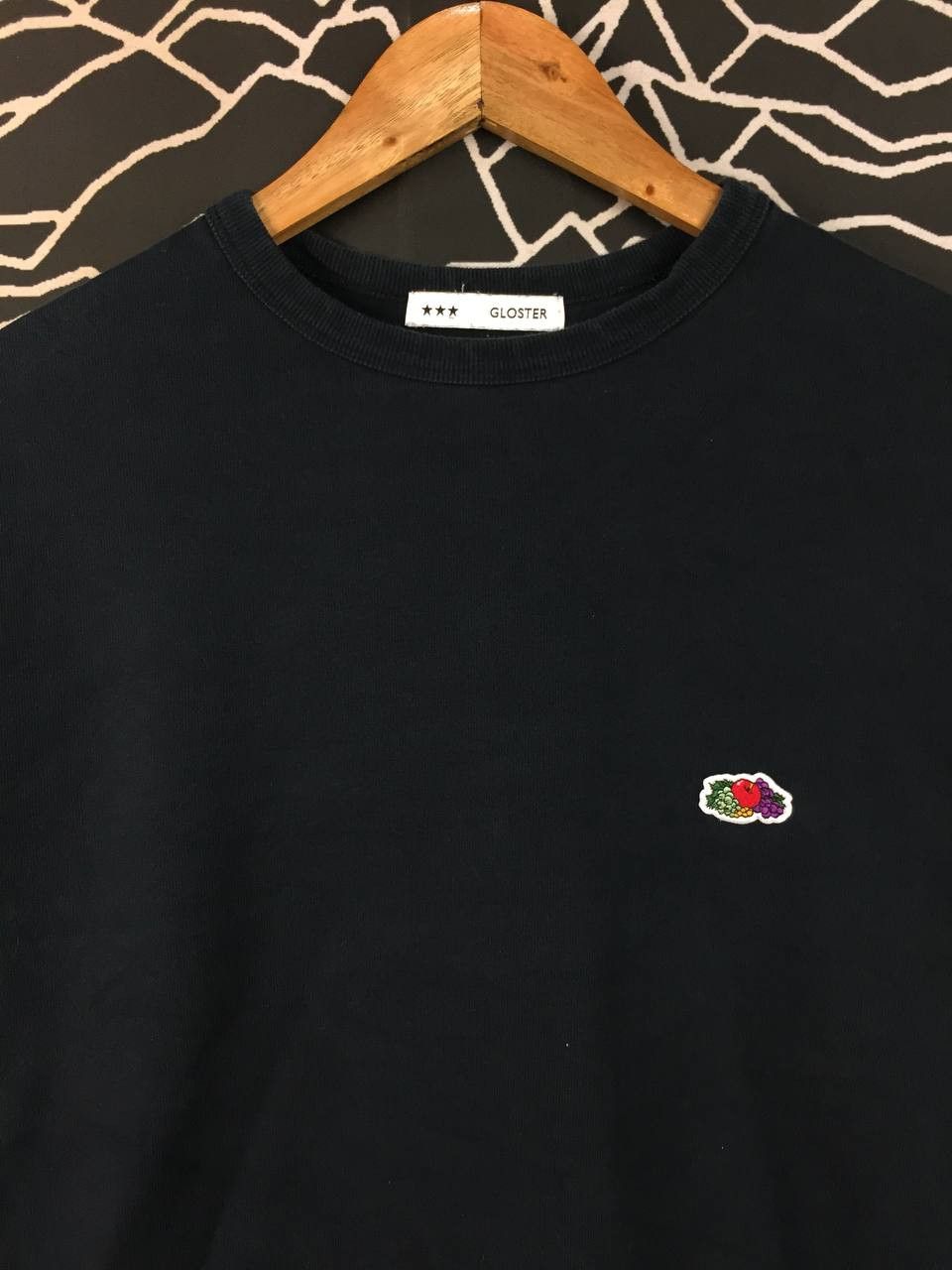 Japanese Brand Gloster Japan Embroidered Logo Long Sleeve Tee Size US S / EU 44-46 / 1 - 3 Thumbnail