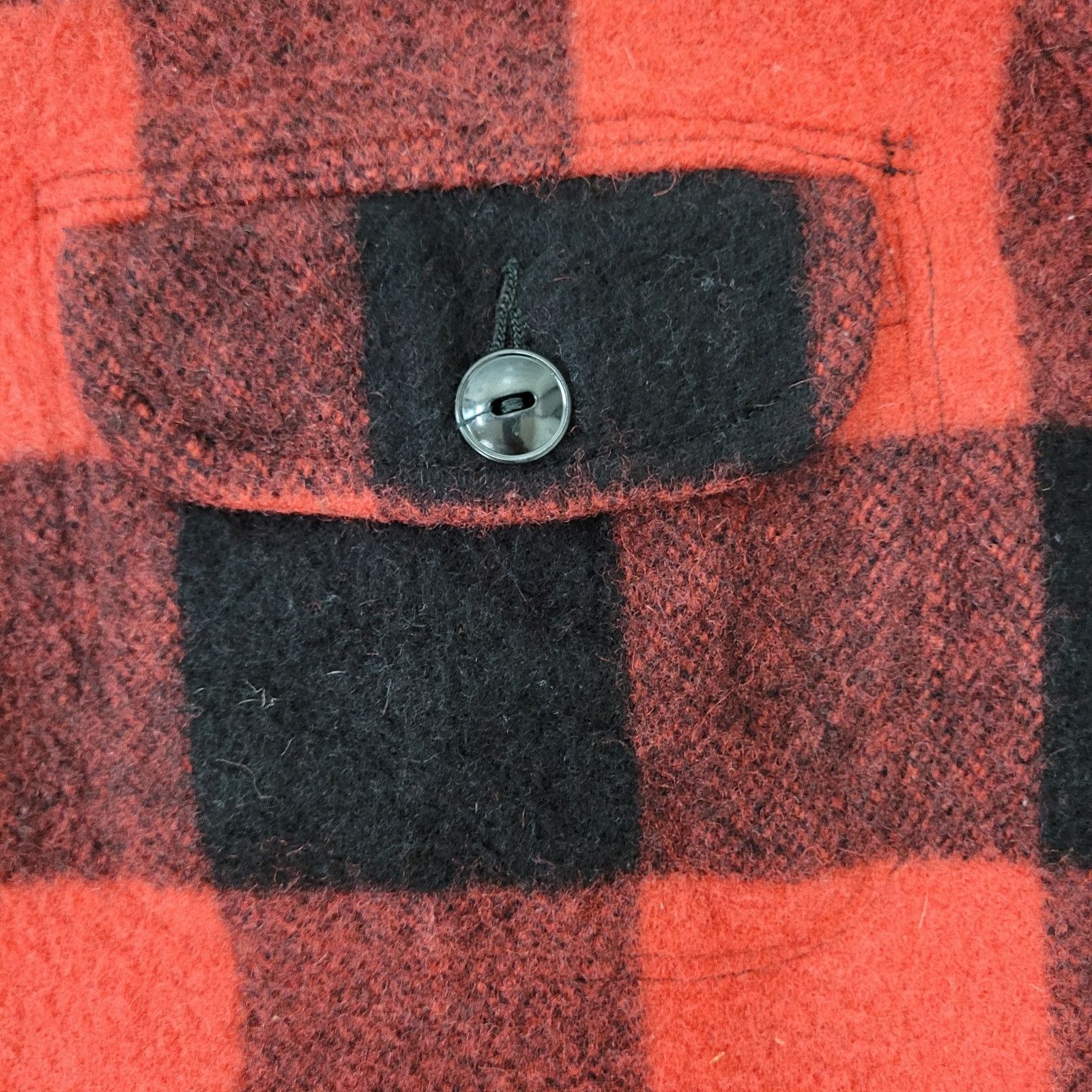 Maine Guide VTG 70s Wool Hunting Jacket Women M/L 24x26 Oversized USA Size L / US 10 / IT 46 - 3 Thumbnail