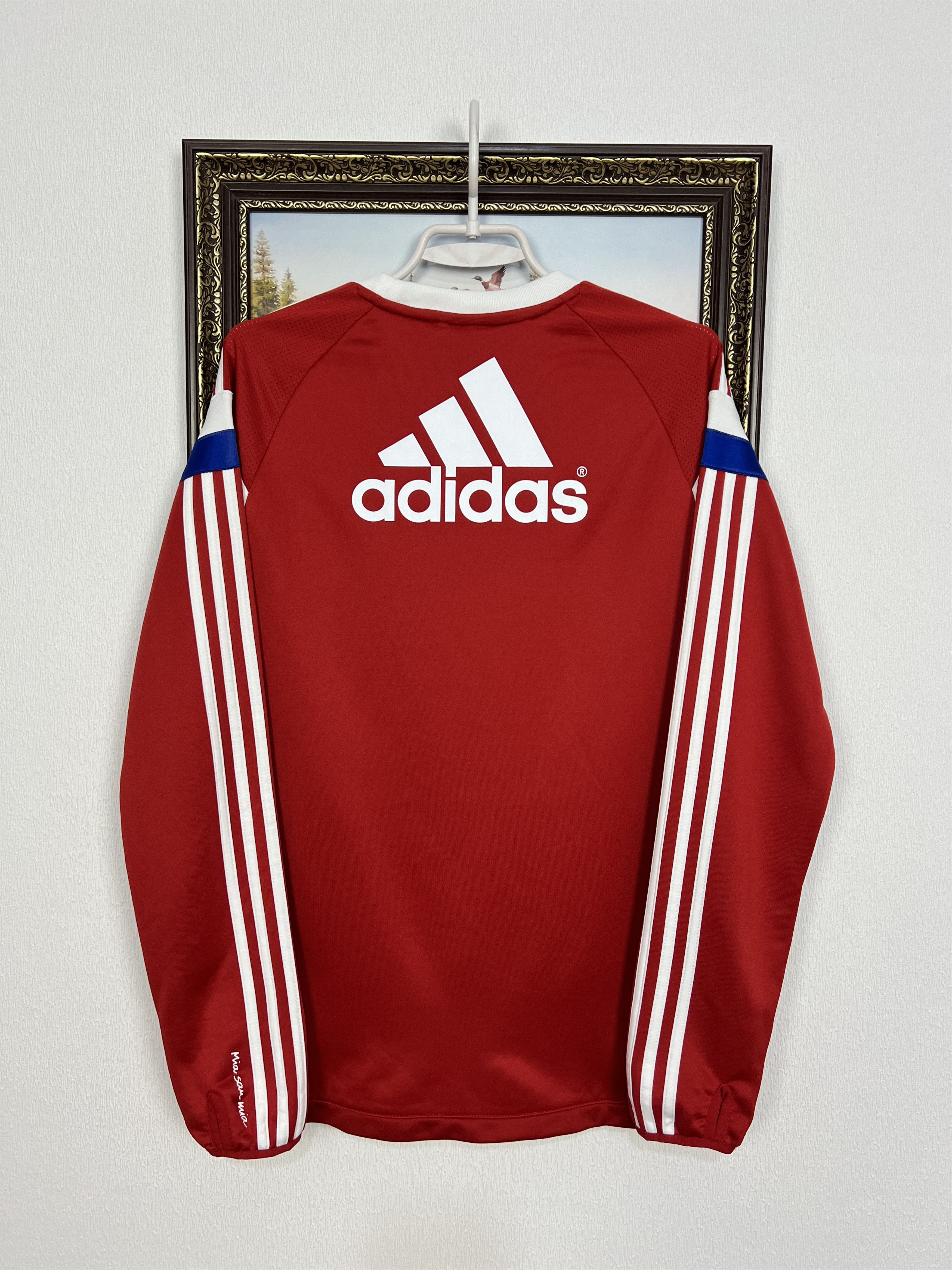 Adidas Bayern Munich Football Sweatshirt Soccer Track Top Jacket Size US S / EU 44-46 / 1 - 11 Thumbnail