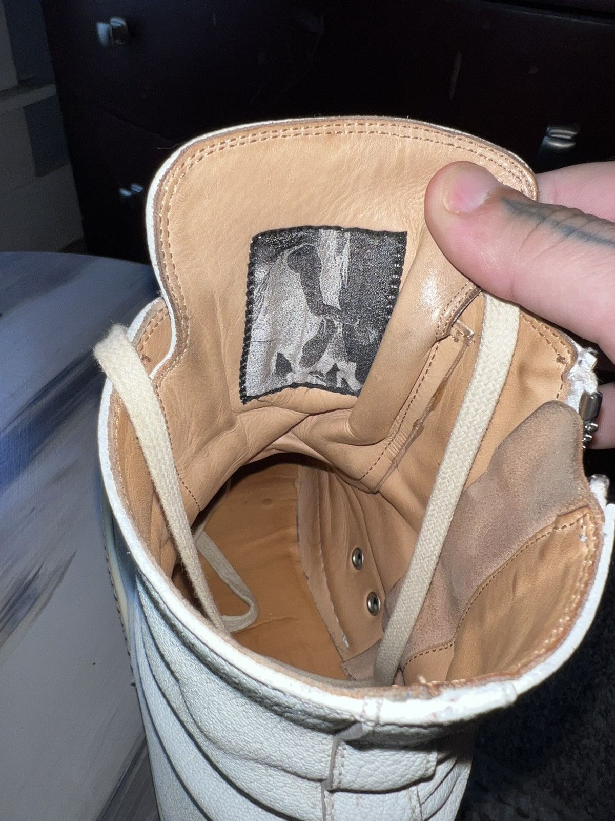 Rick Owens Rick Owens Mainline Ramones Size US 12 / EU 45 - 4 Thumbnail