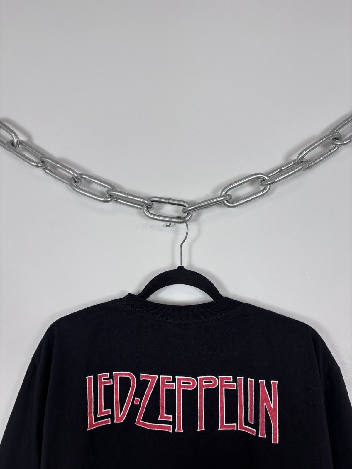 Band Tees Vintage Led Zeppelin Swan Song Rare Hype Black Band Tee Size US XL / EU 56 / 4 - 15 Thumbnail