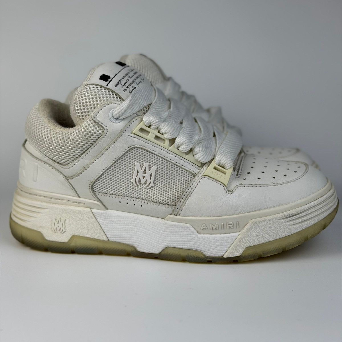 Amiri Amiri MA-1 Pure White Size US 8 / EU 41 - 1 Thumbnail