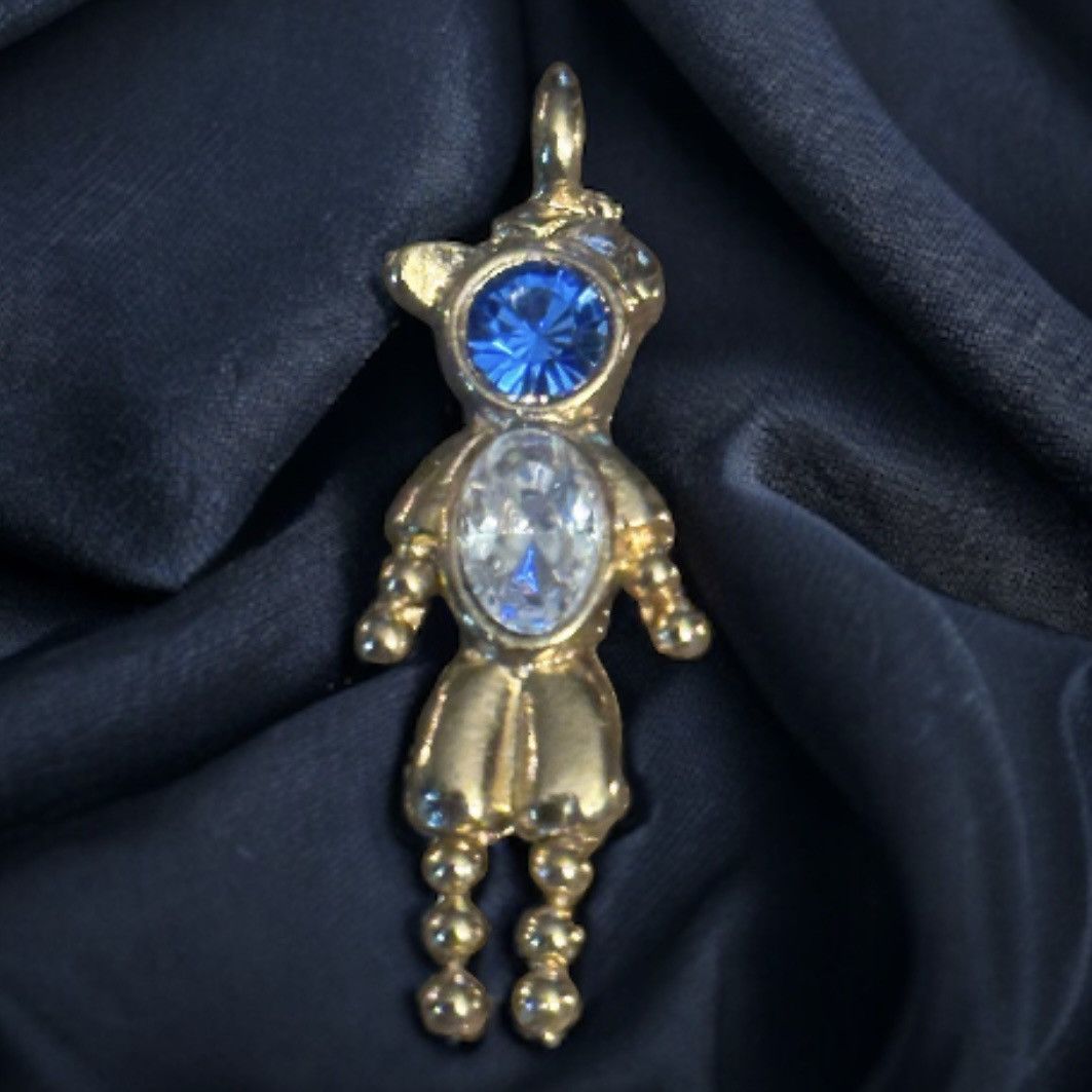 Other Little boy September birthstone charm/pendant Size ONE SIZE - 1 Thumbnail