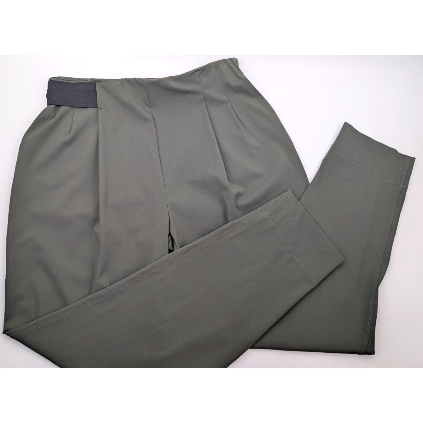 Vintage Aday Turn It Up Green High Rise Pull On Pants Women L Size Size 36" / US 14 / IT 50 - 2 Thumbnail