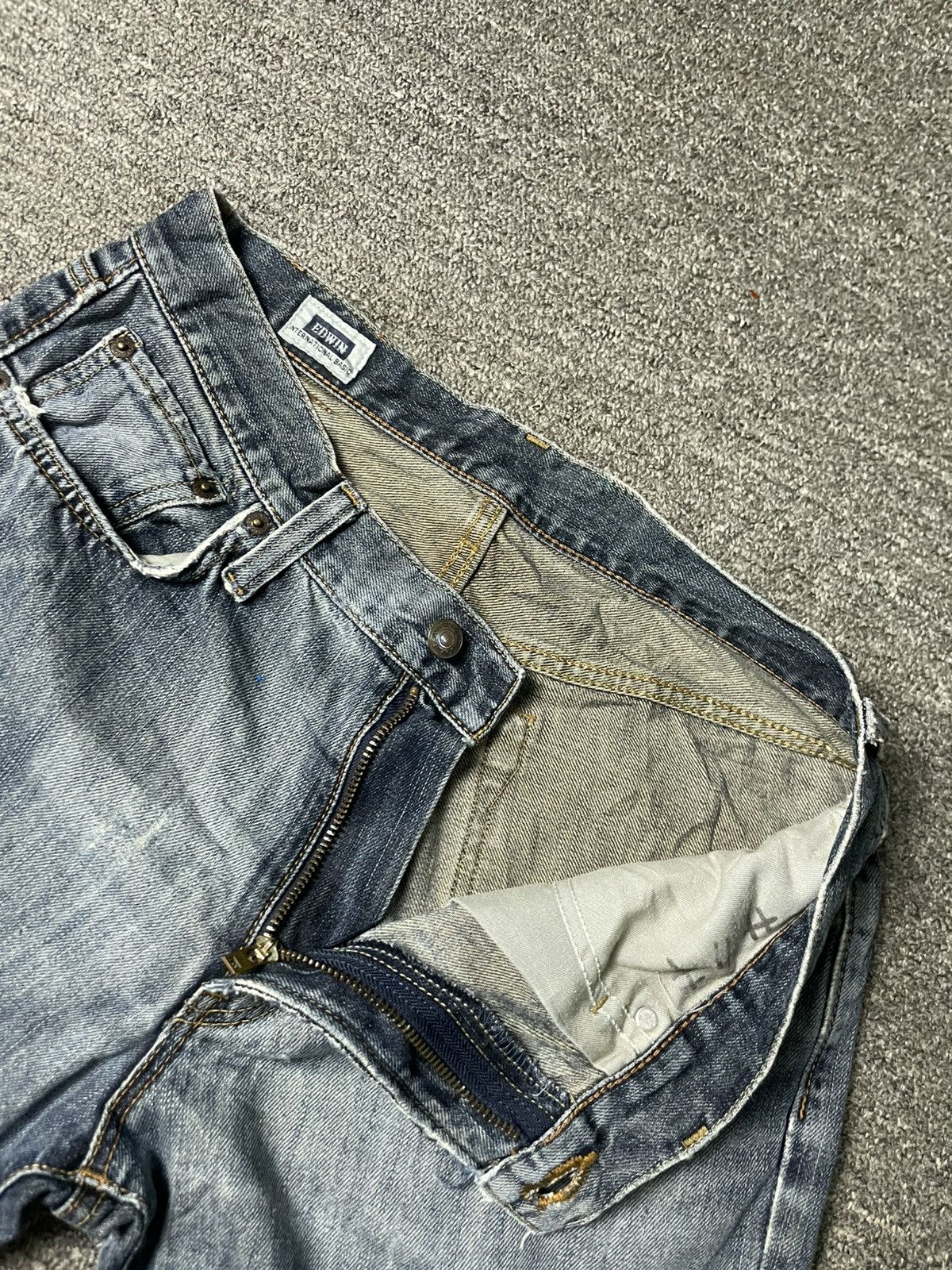 Edwin × Vintage Vintage EDWIN Men’s Straight Cut Jeans (91) Size US 31 - 7 Thumbnail