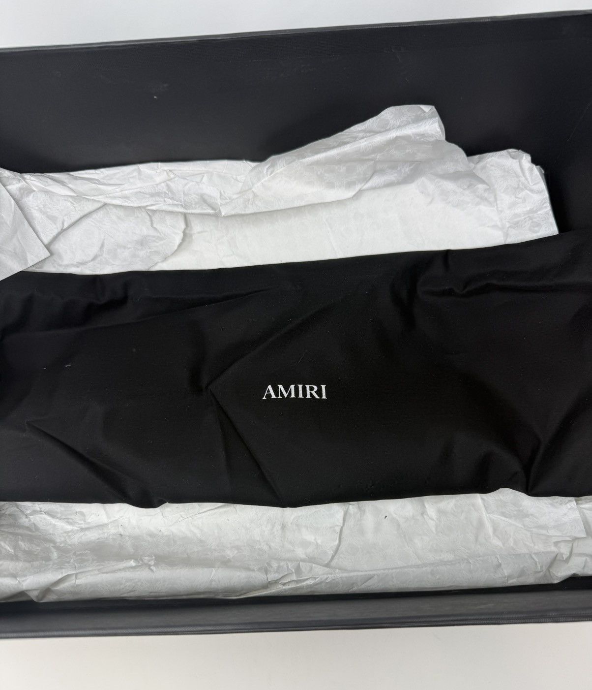 Amiri Amiri MA 1 Debossed Monogram Sneaker White Black Size US 12 / EU 45 - 9 Thumbnail