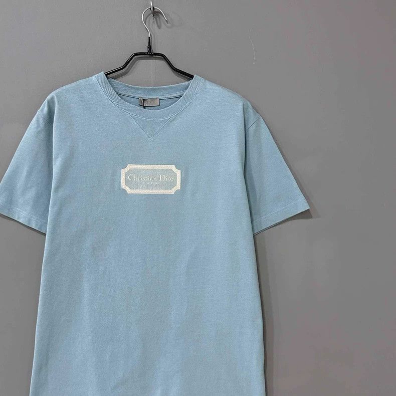 Dior Christian Dior Short Sleeve Embroidered Logo TShirt-2506 Size US M / EU 48-50 / 2 - 2 Thumbnail