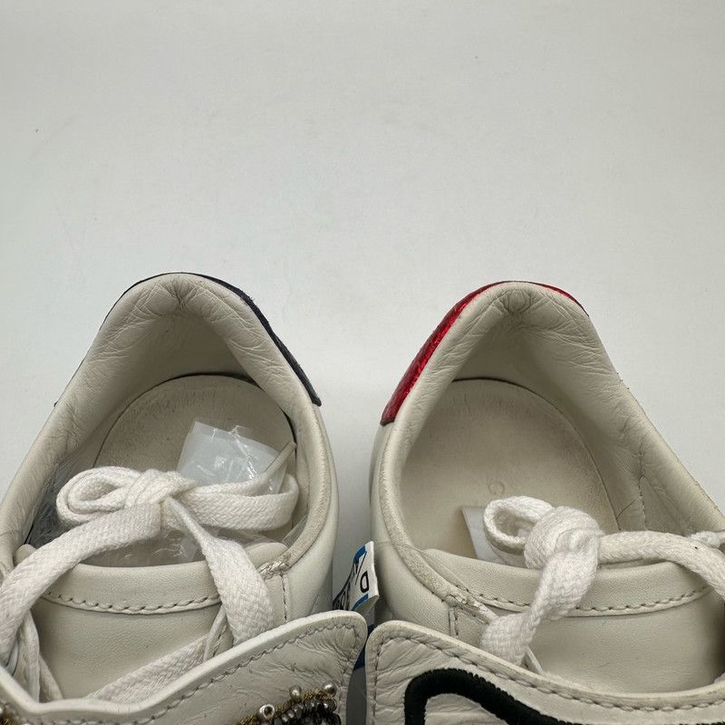 Gucci Gucci White Tiger Slip-On Casual Sneakers - Size US 5.5 / EU 38 - 5 Thumbnail
